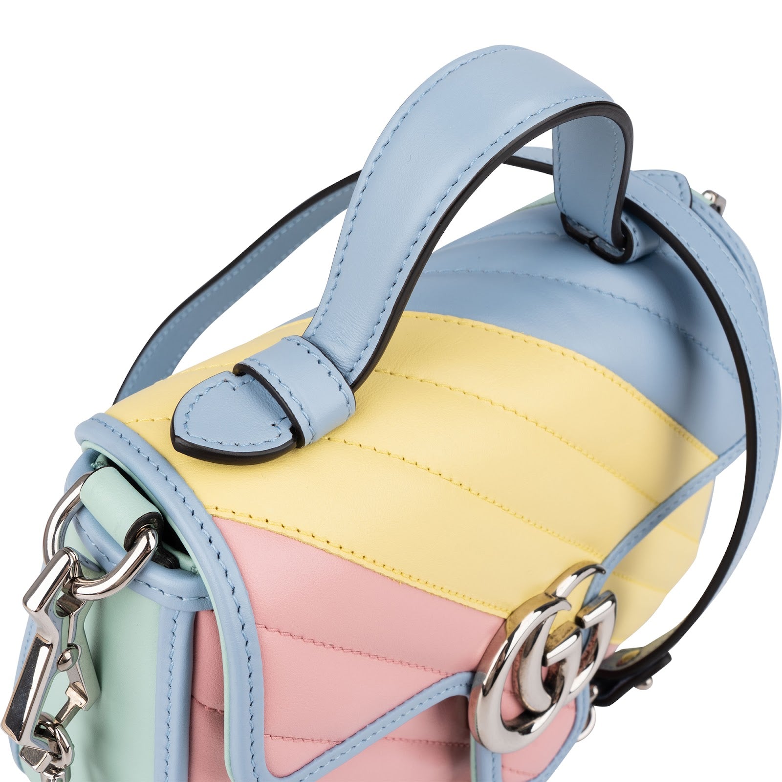 Gucci - GG Marmont Mini Top Handle Crossbody Bag