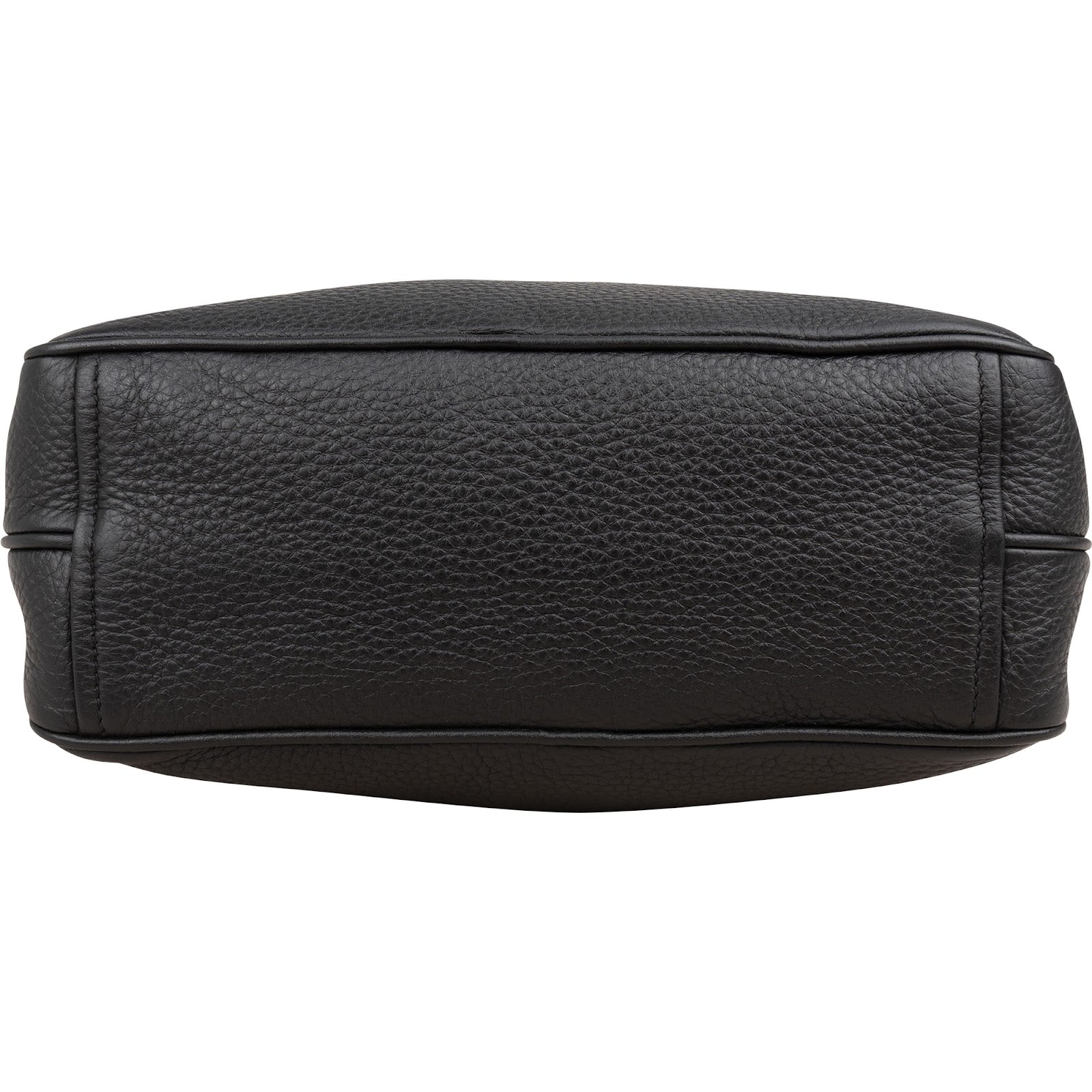 Prada Black Vitello Daino Leather Camera Crossbody Bag 1BH079