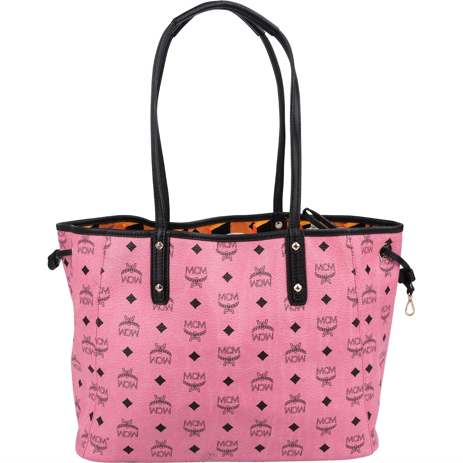 MCM Monogram Visetos Liz Reversible Shopper