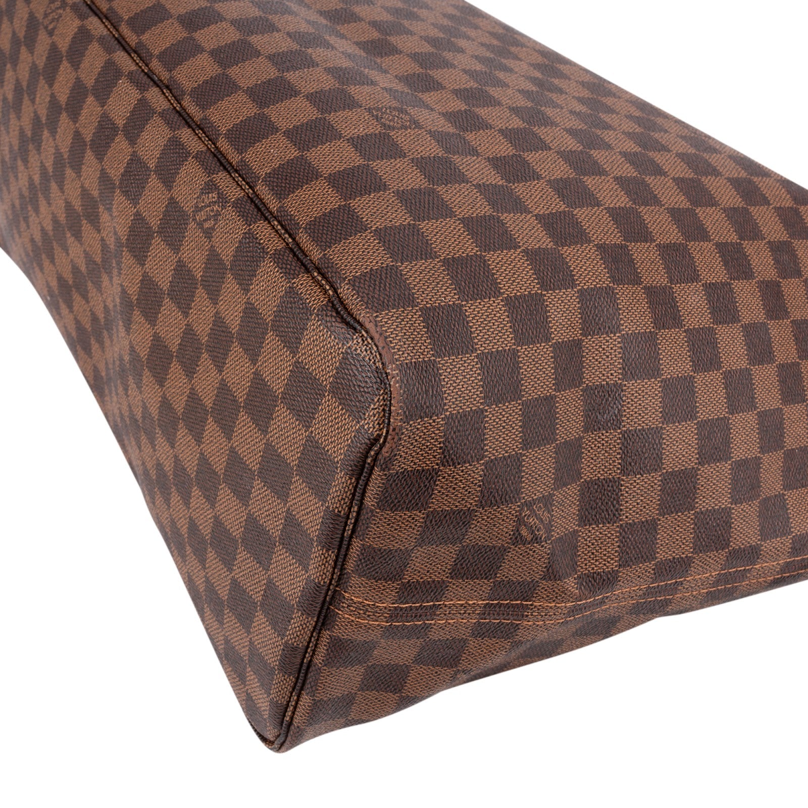 Sac cabas Neverfull GM Louis Vuitton en toile Monogram Damier Ebene