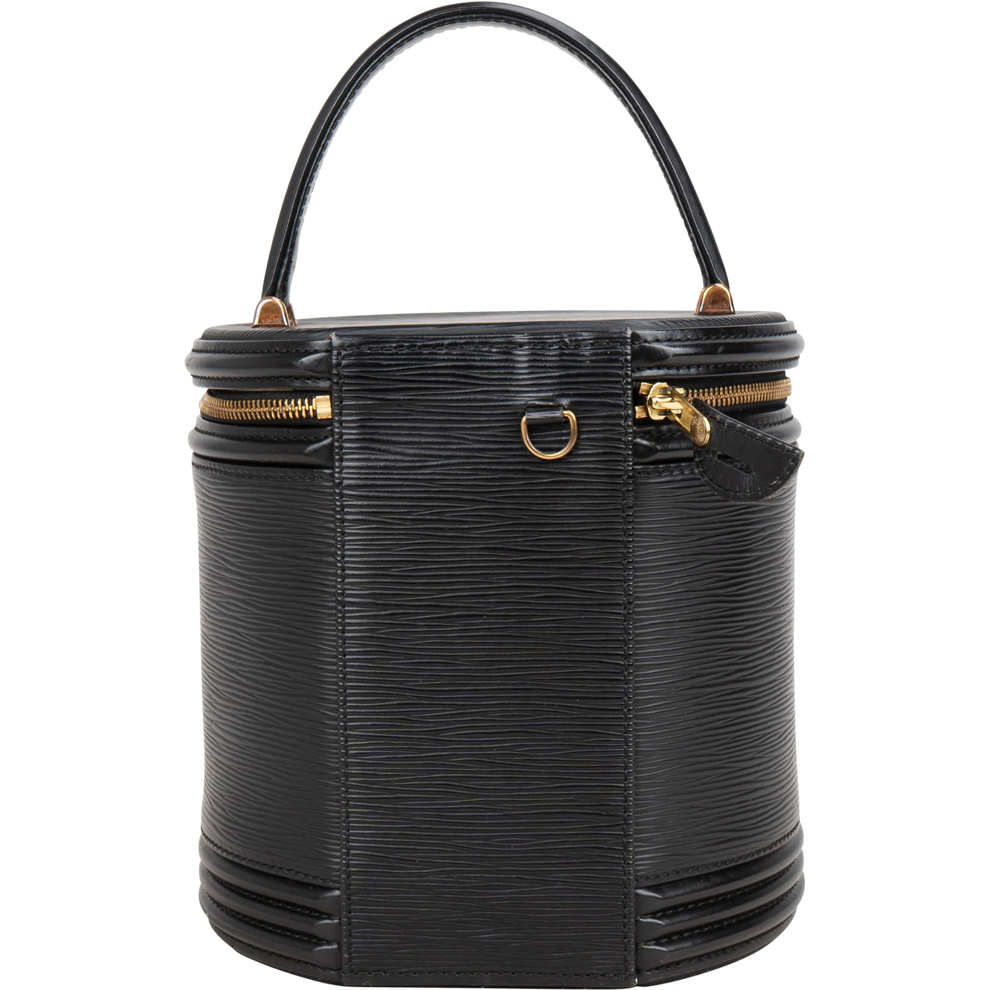 Louis Vuitton Noir Epi Leather Cannes Vanity Handbag