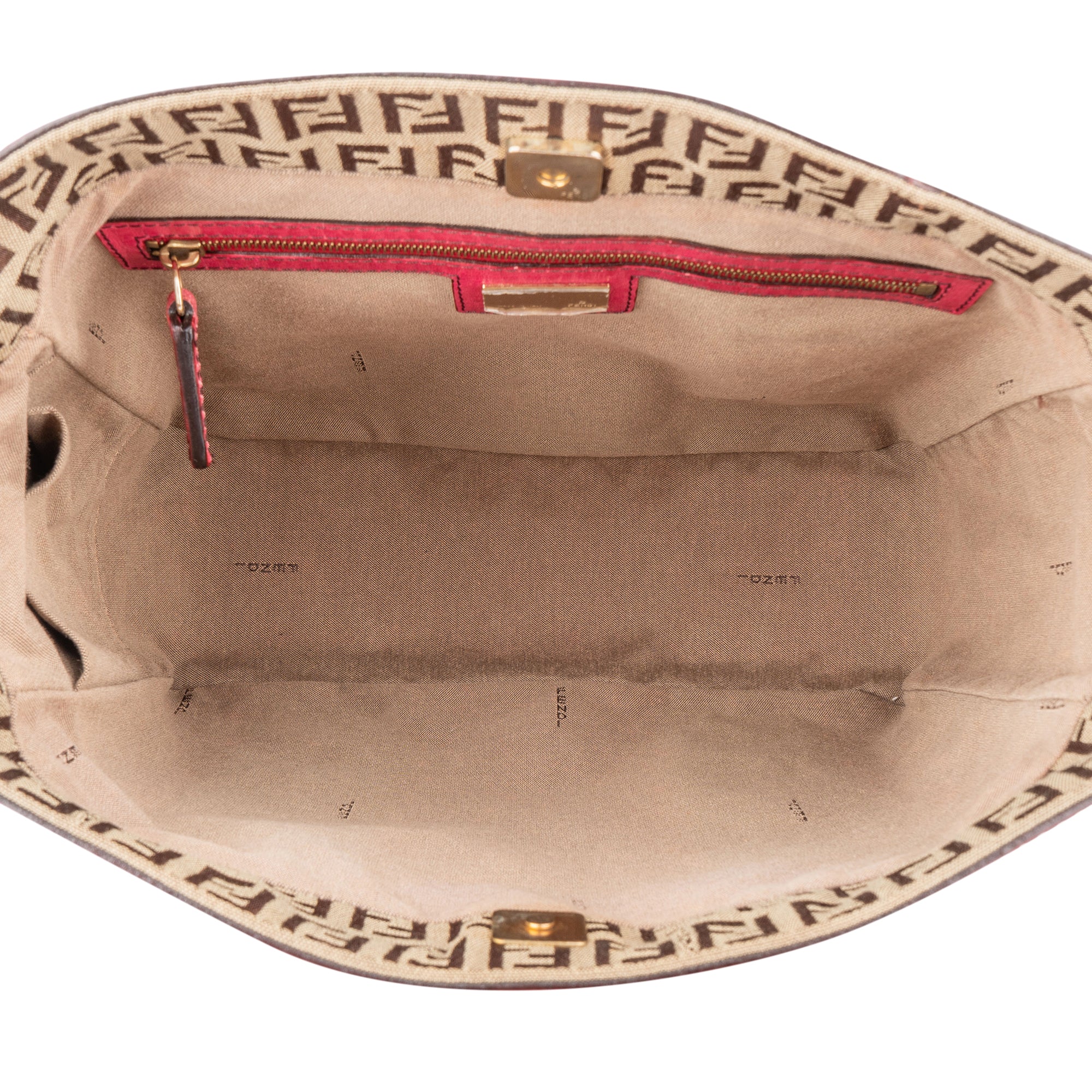 Fendi FF Monogram Calamita Handbag