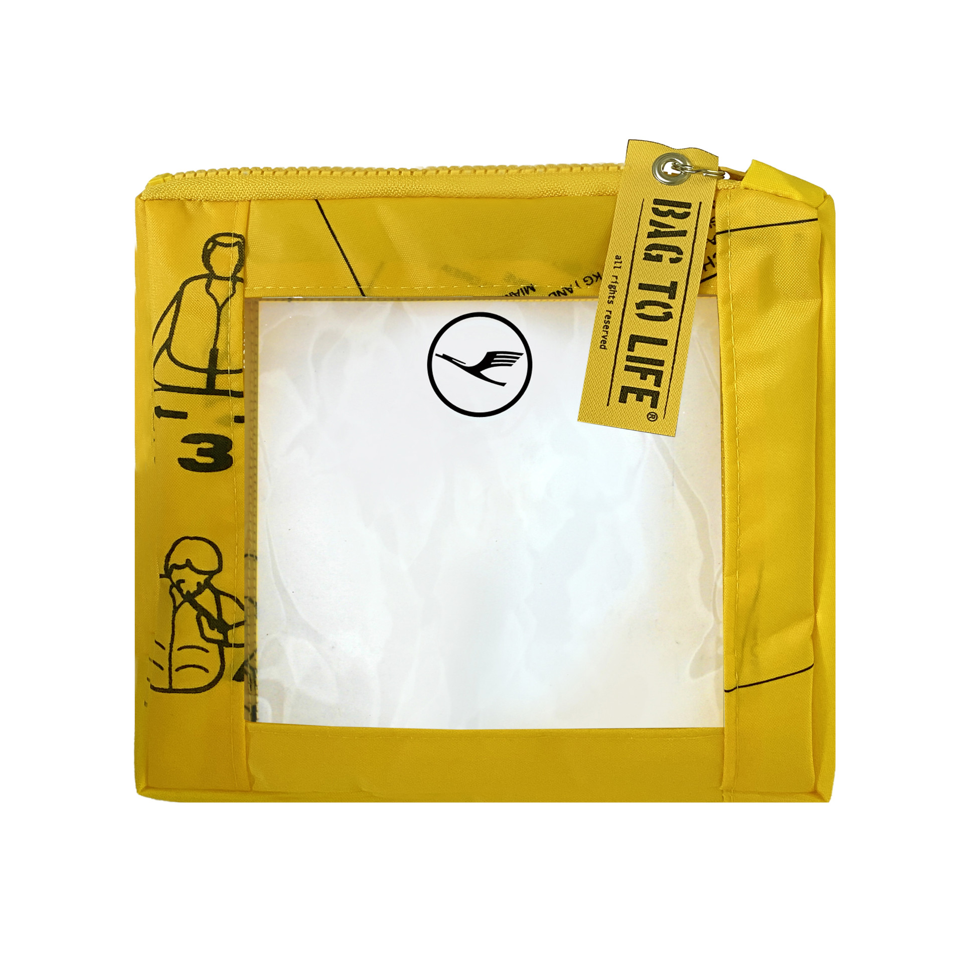 Carry on Cosmetics Liquidbag - gelb