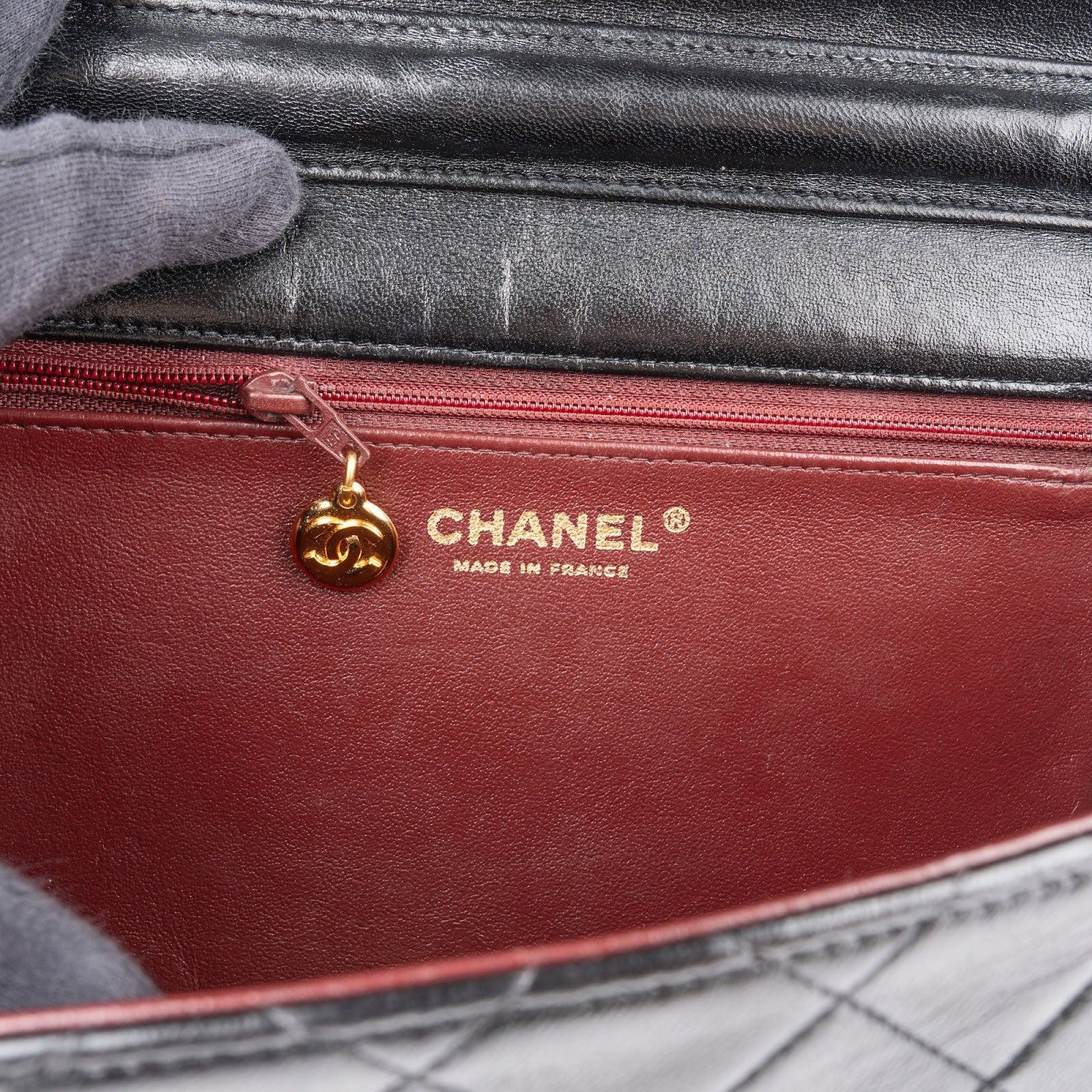 Chanel - 24K Gold Single Flap Shoulder Bag