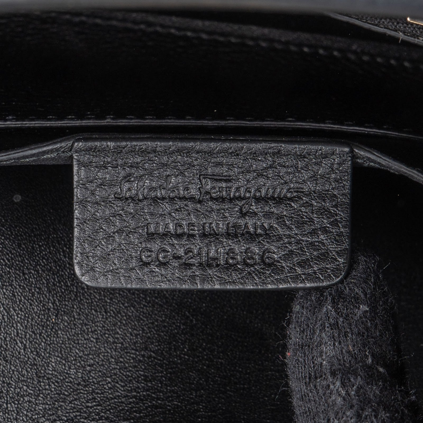 Salvatore Ferragamo Pebbled Leather Gancini Flap Crossbody Bag