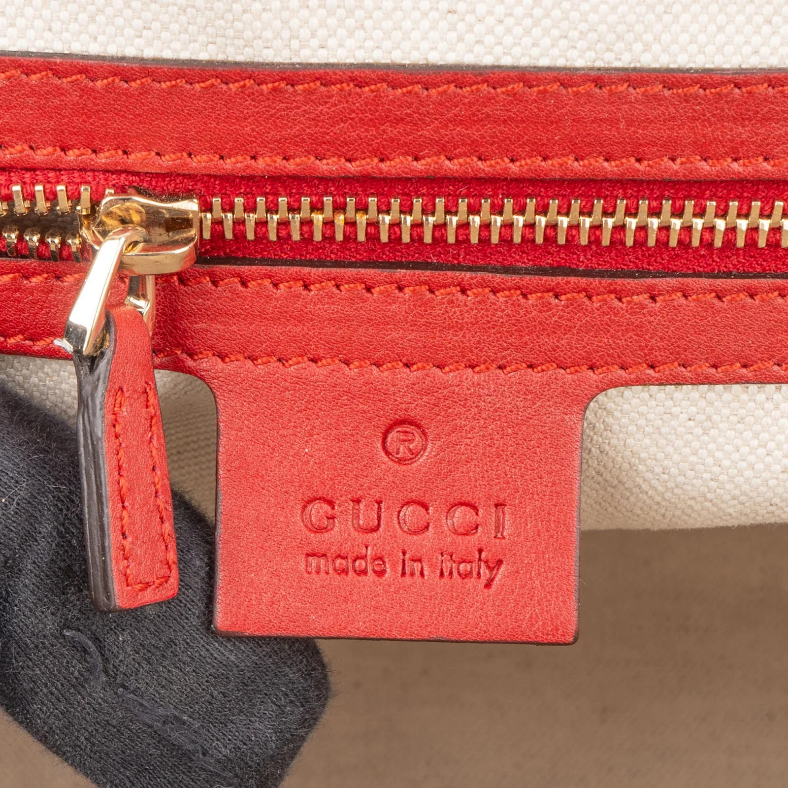 Gucci Red Microguccissima Patent Leather Dome Handbag