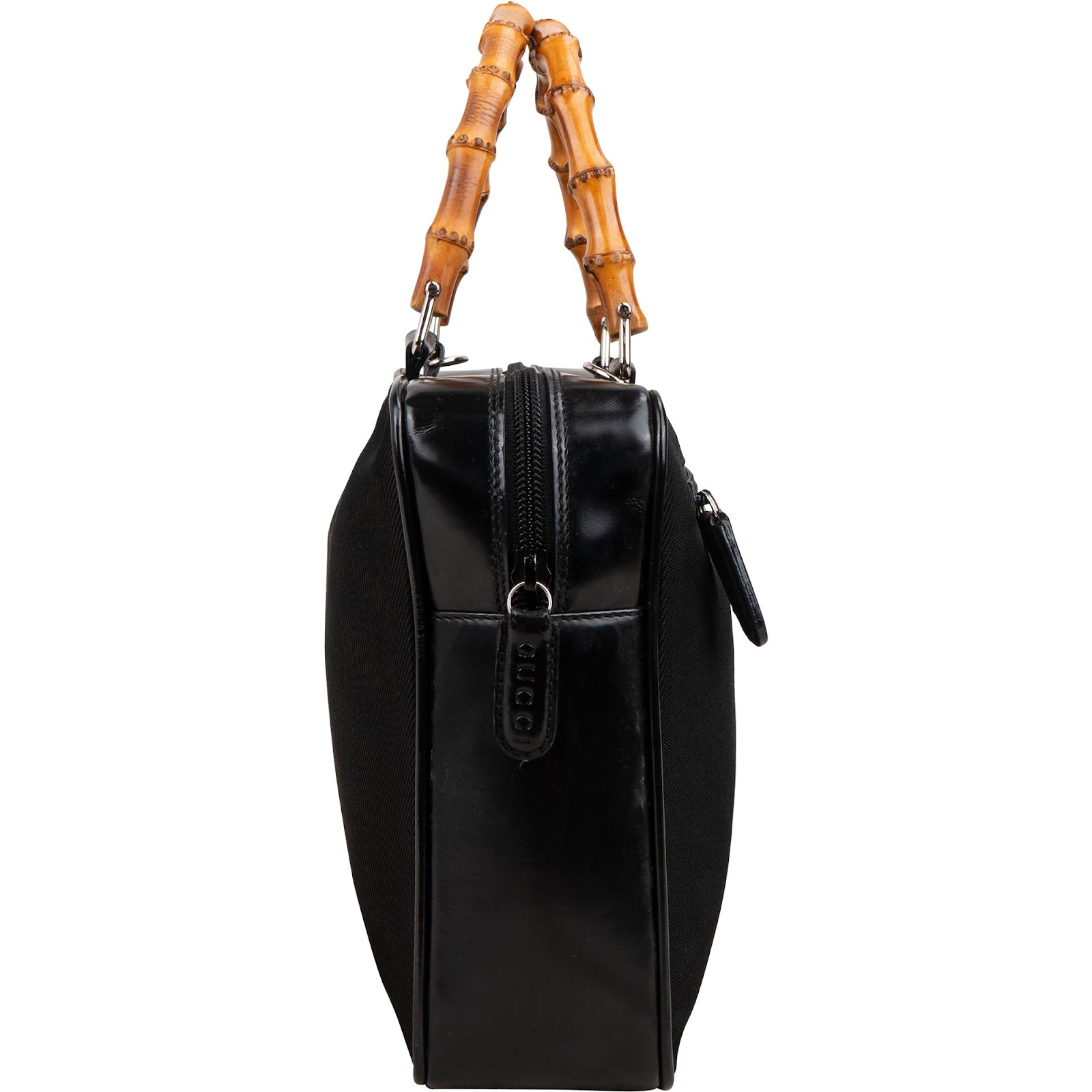 Gucci - Nylon Bamboo Business Bag
