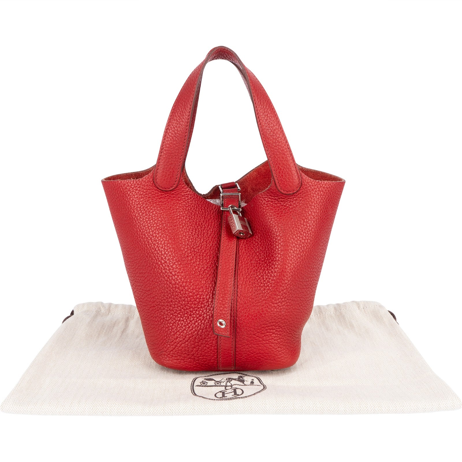 Borsa Hermès Taurillon Clemence Picotin Lock 18