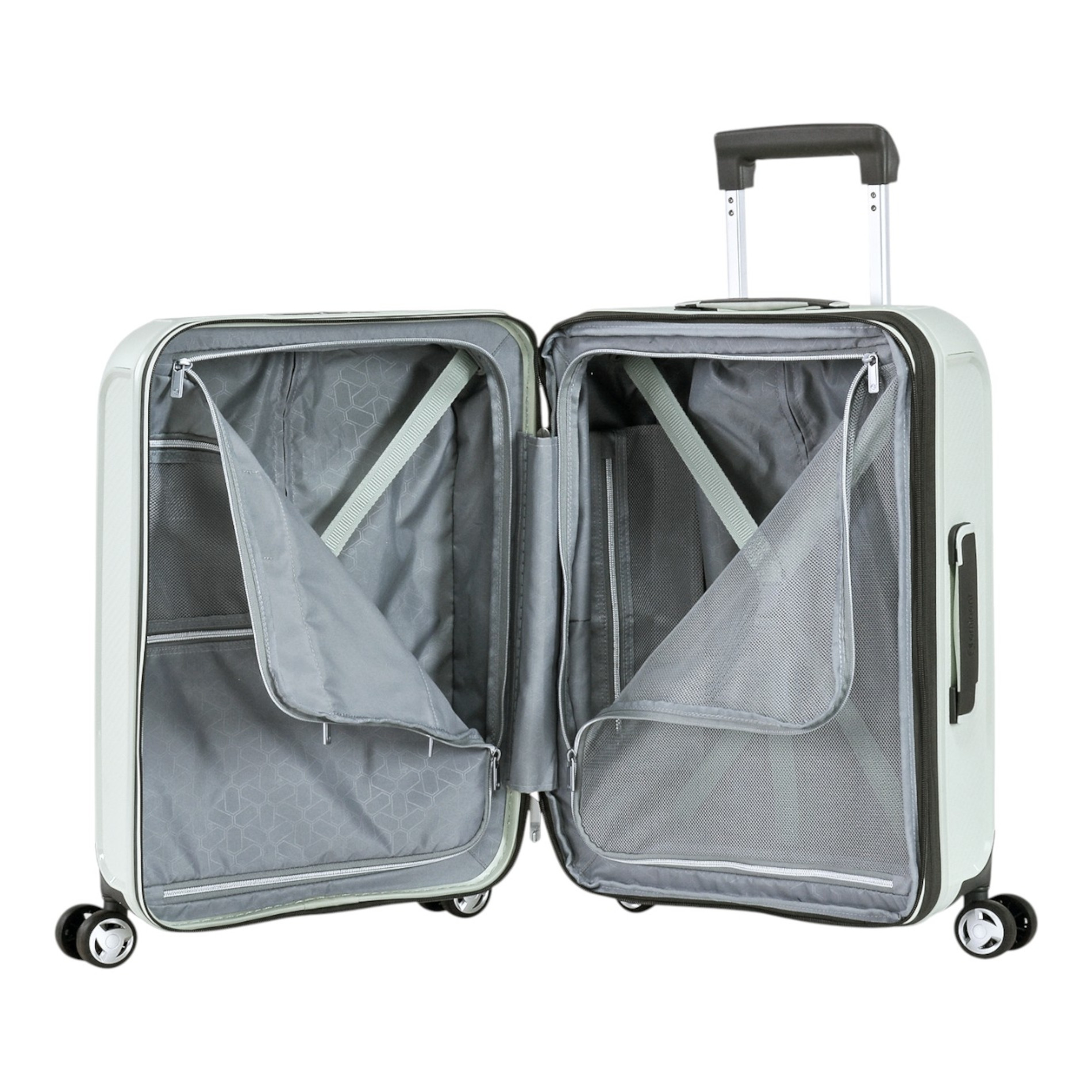 AEGIS Handgepäck (55 cm) erweiterbar - hellgrün