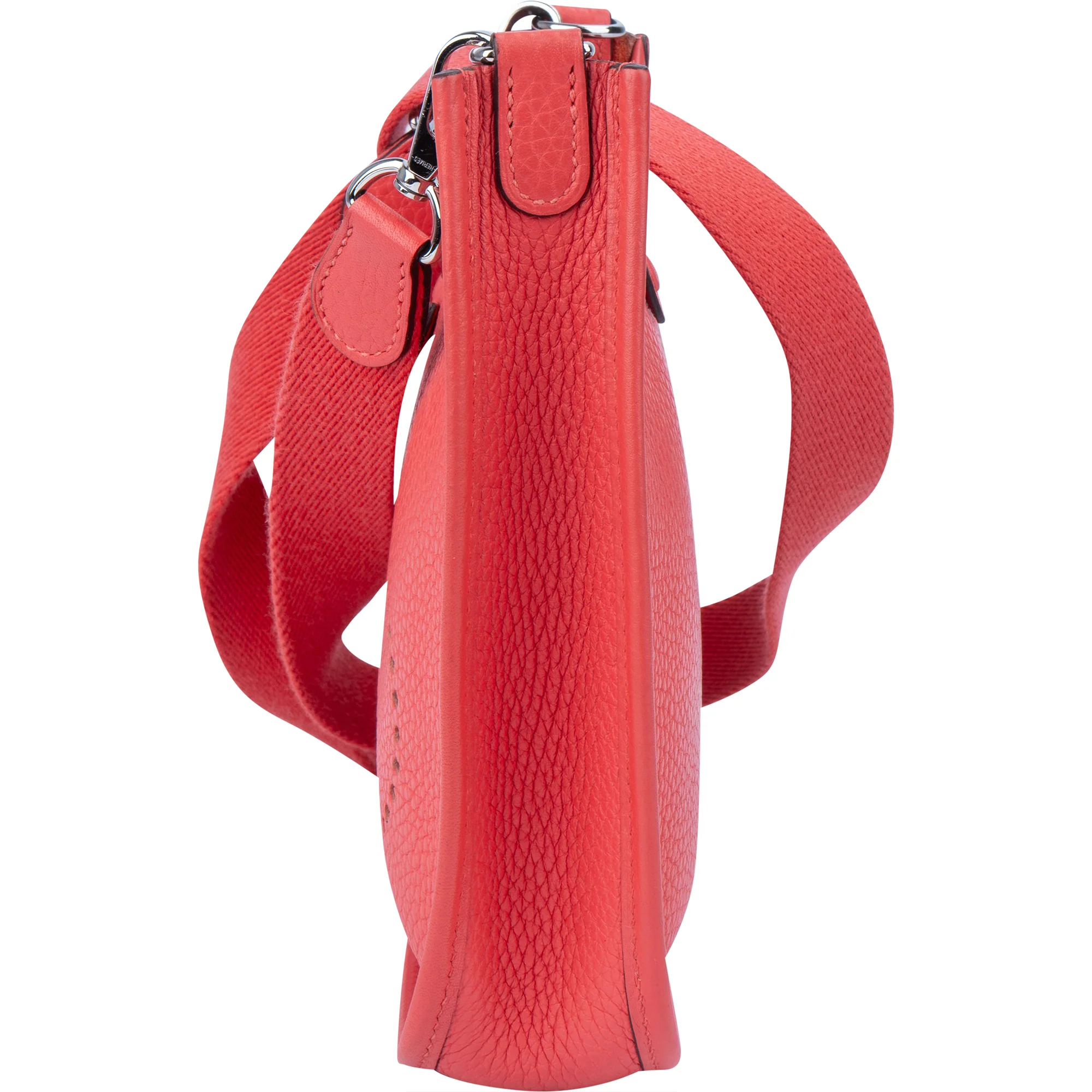 Hermès Rose Jaipur Clemence Evelyne 16 Crossbody Bag