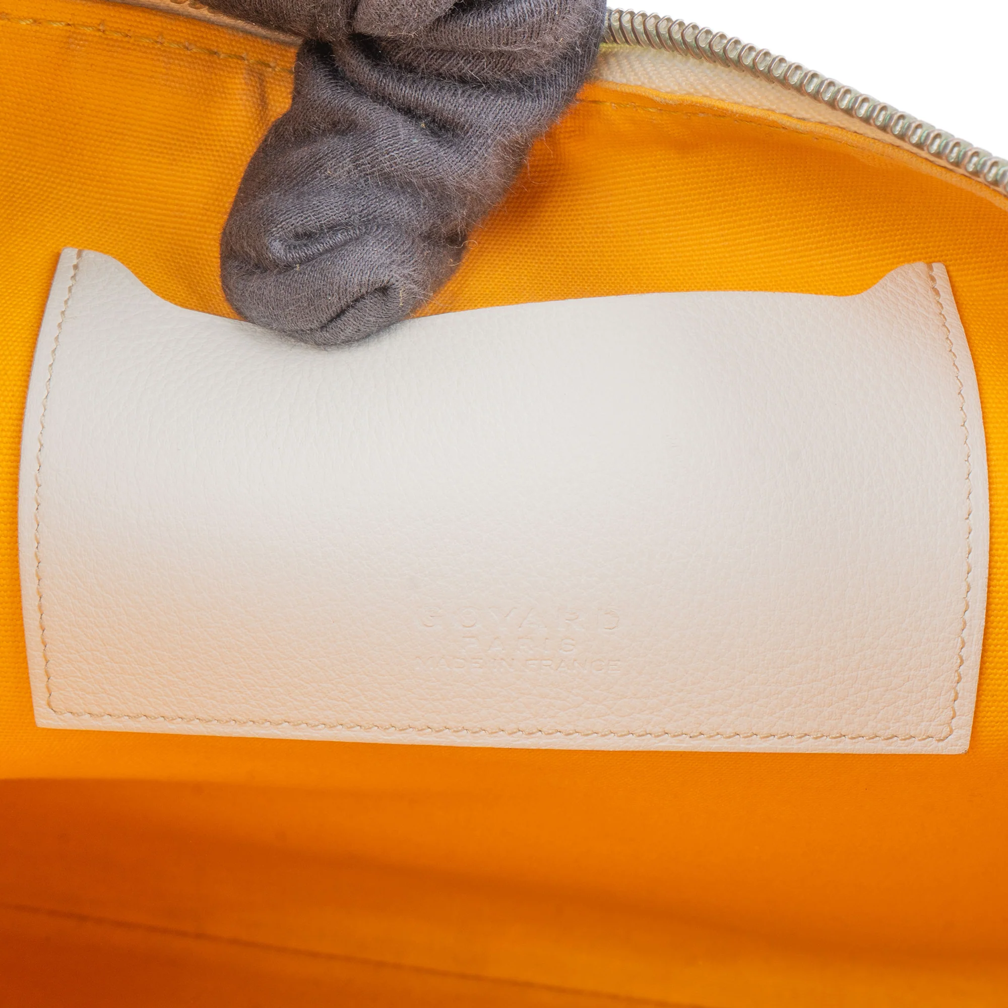 Goyard White Goyardine Monogram Senat MM  Dokumentenmappe