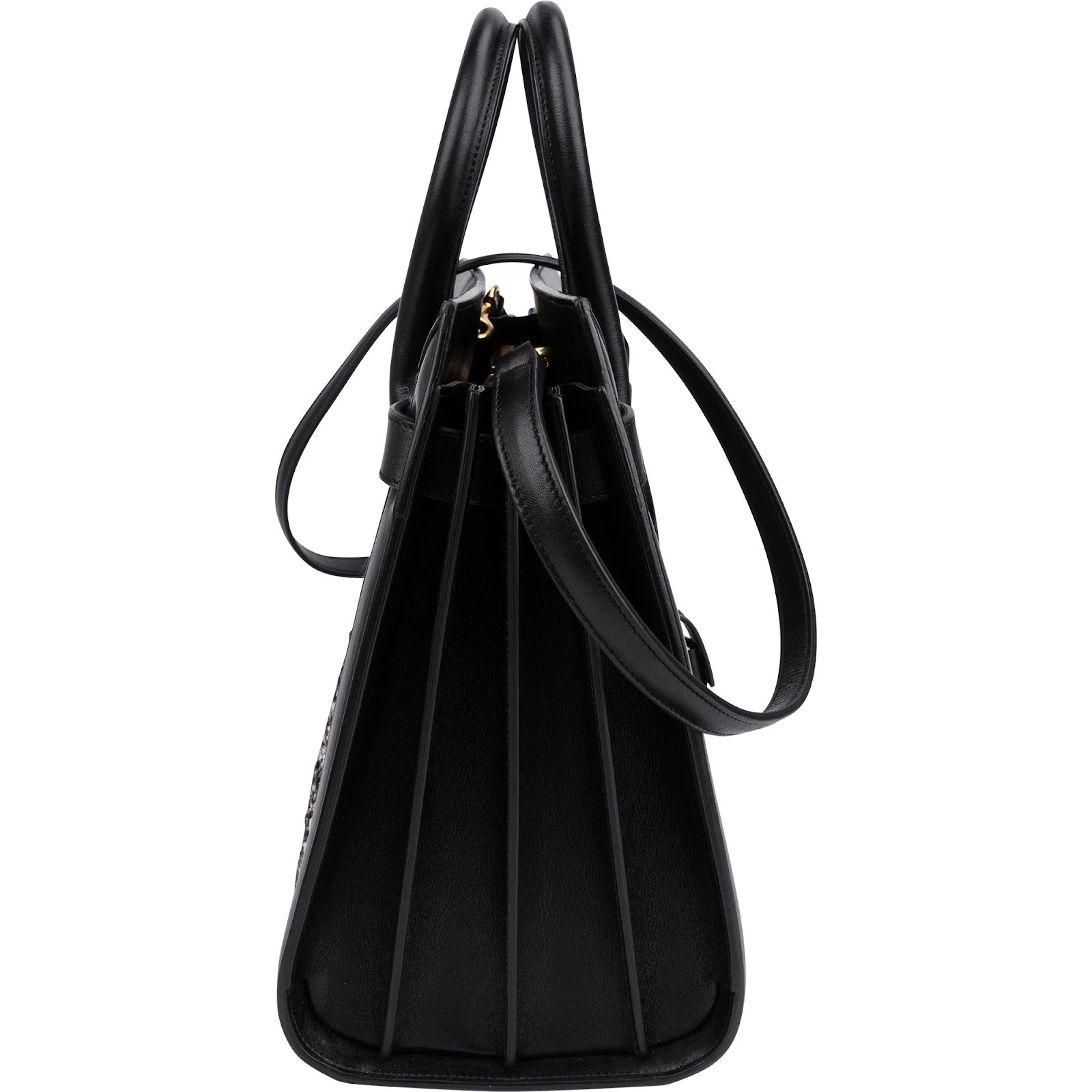 Saint Laurent - Tweed Sac de Jour Handbag