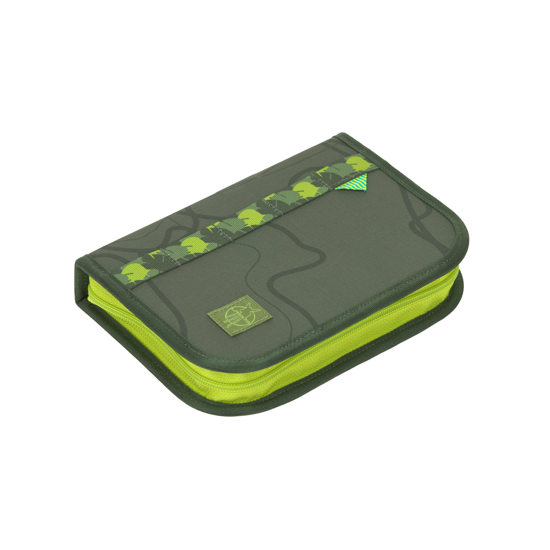 School Set Light Unique Schulranzenset 5tlg. - Jungle green