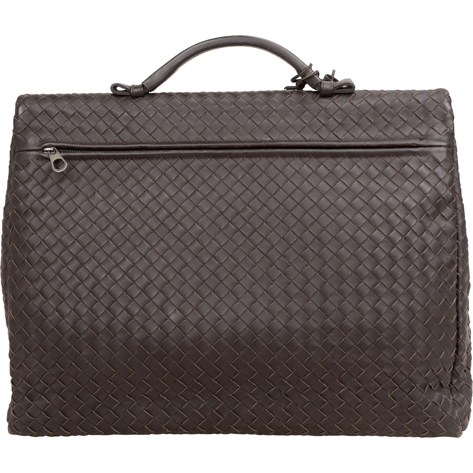 Porte-documents en cuir Intrecciato de Bottega Veneta