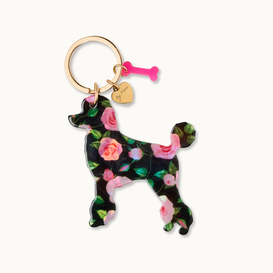 by Vivi. - Schlüsselanhänger Pudel Coco