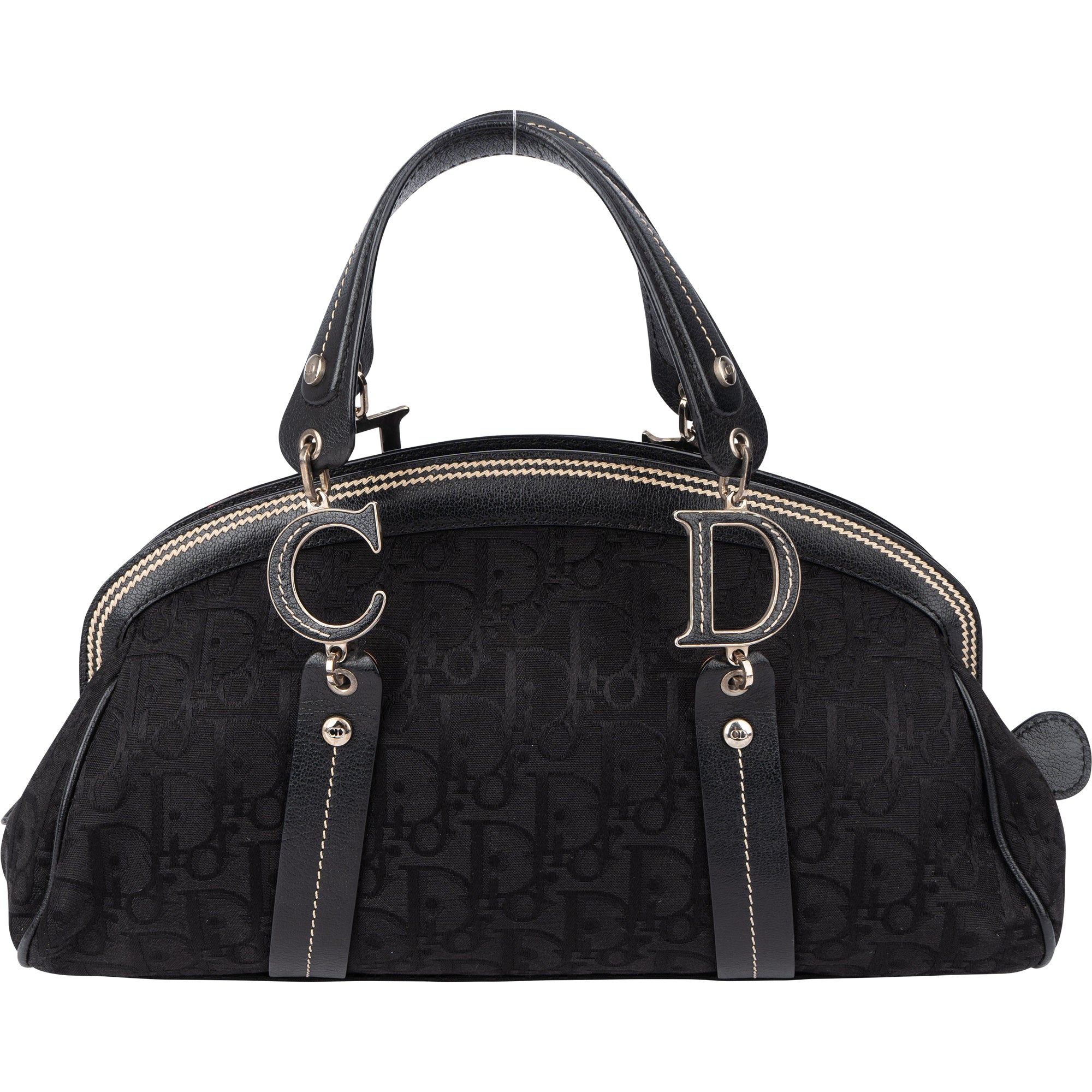 Christian Dior Trotter Monogram Diorissimo Handbag