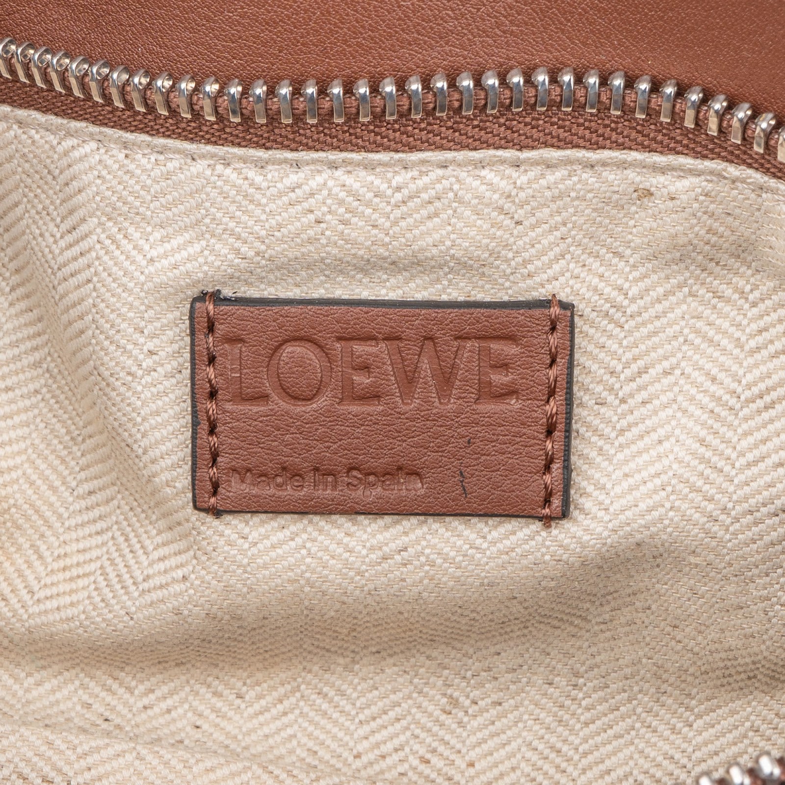 Torebka Loewe Striped Leather Puzzle