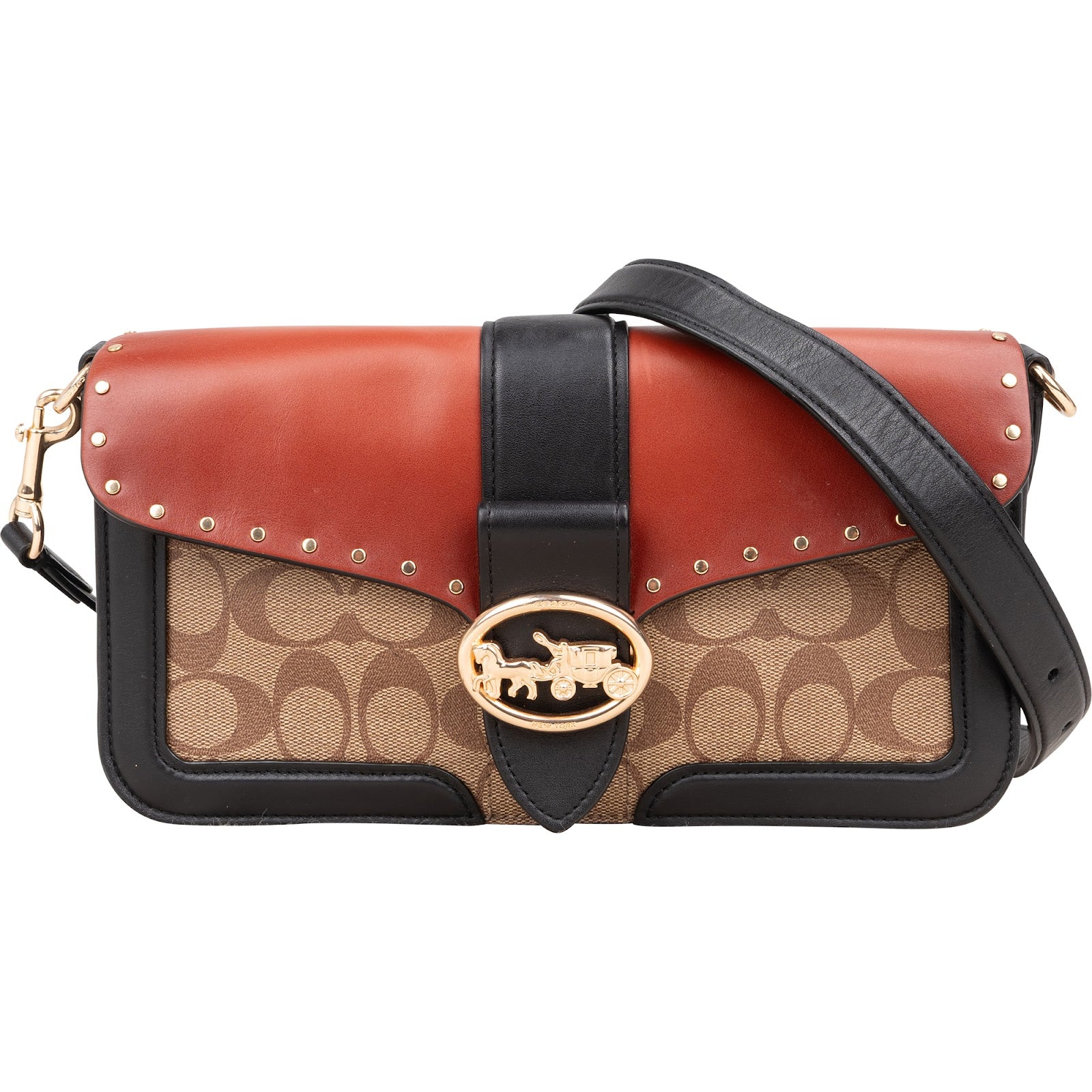 Coach Monogram Georgie Crossbody Bag