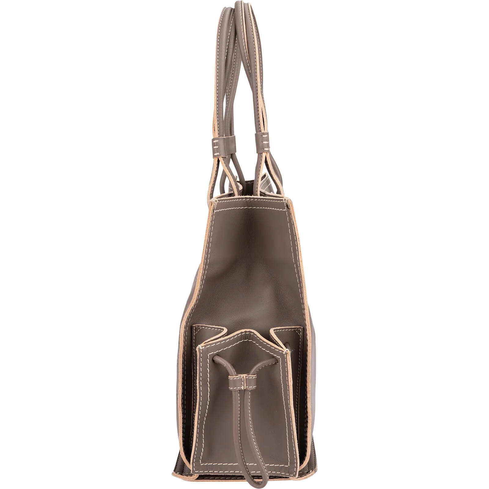 Loewe Leather Anagram Perforated Amazona Shopper Tote Handbag