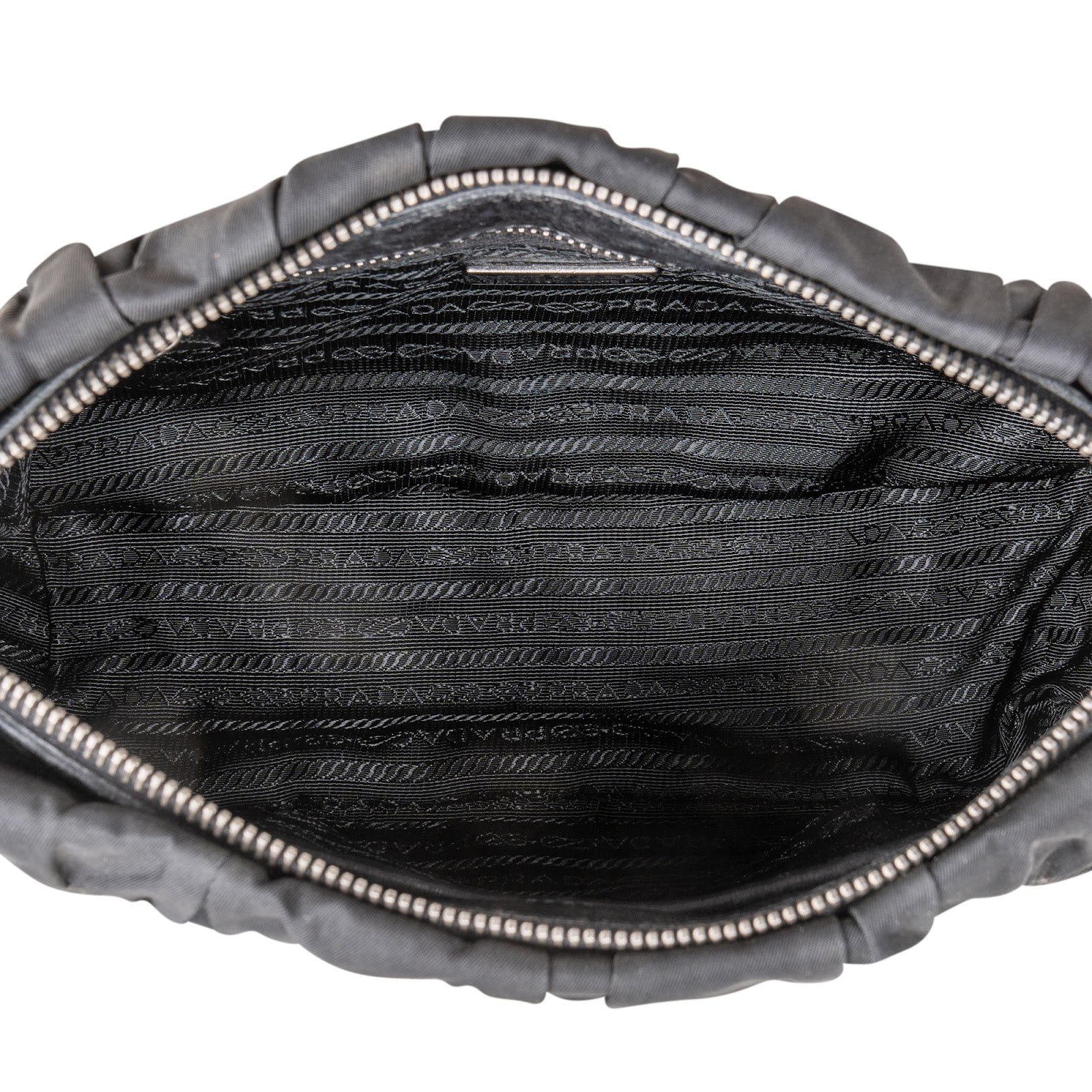Prada Quilted Tessuto Gaufre Small Satchel Handbag