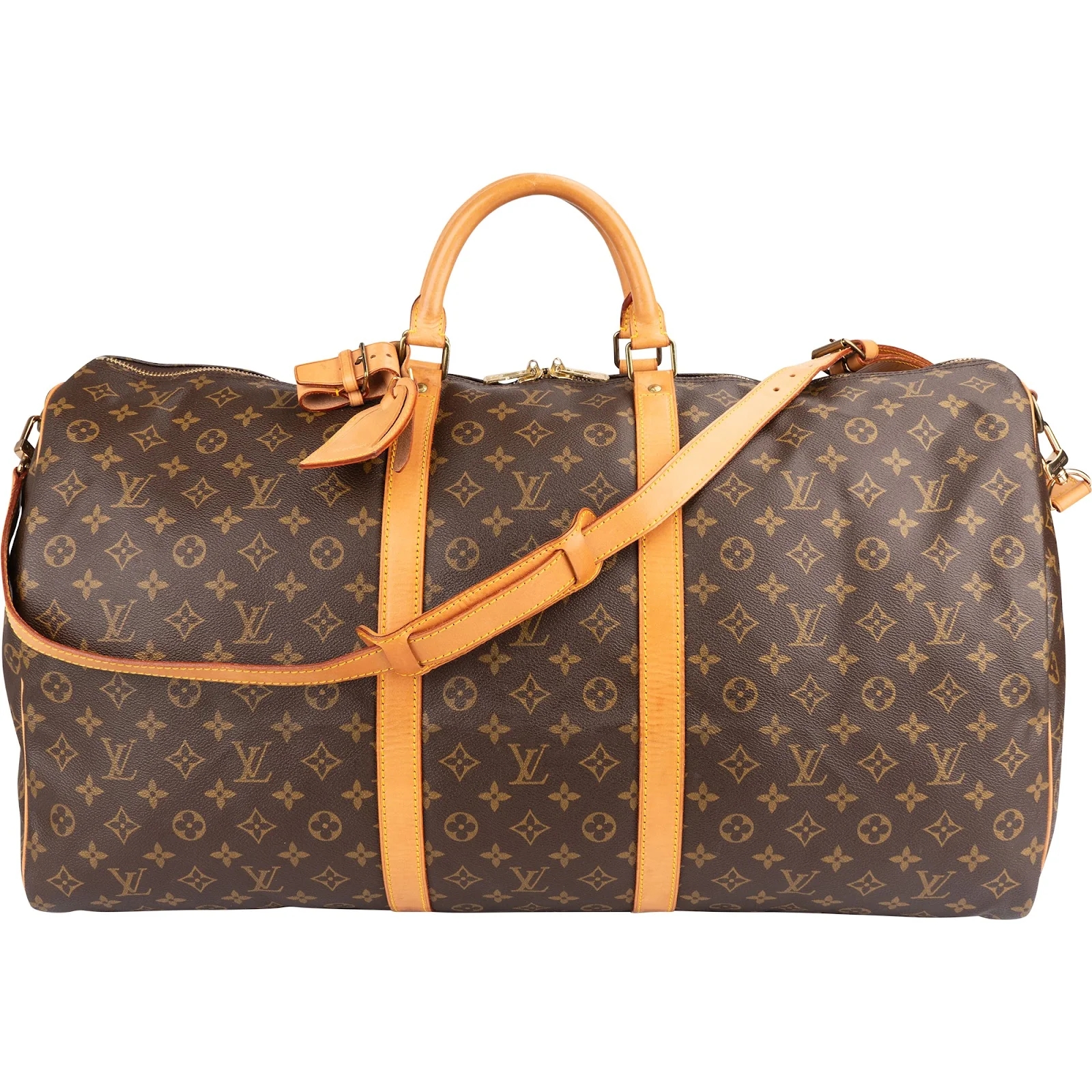Louis Vuitton Monogram Canvas Keepall 60 Bandoulière Reisetasche