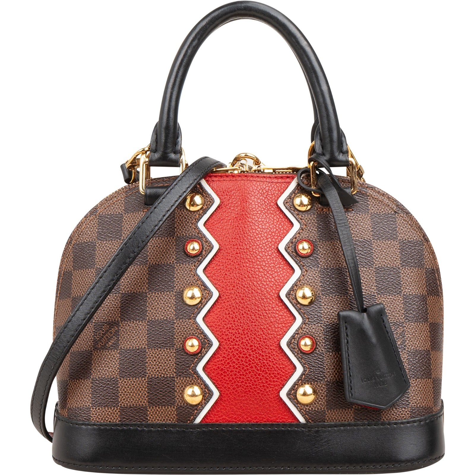 Louis Vuitton Limited Edition Monogram Damier Ebene Karakoram Alma BB Handbag