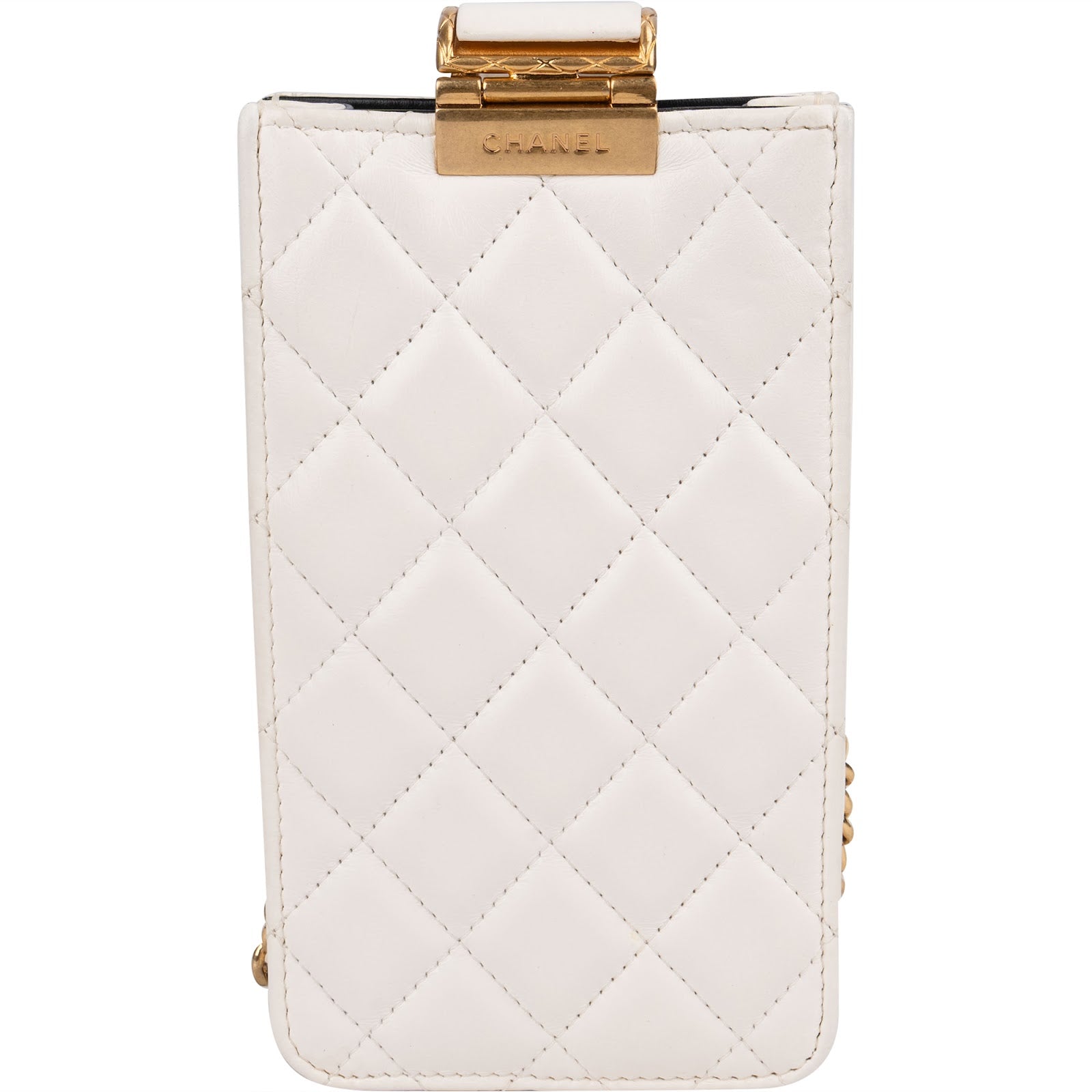 Chanel Quilted Lambskin CC in Love Phone Crossbody Bag
