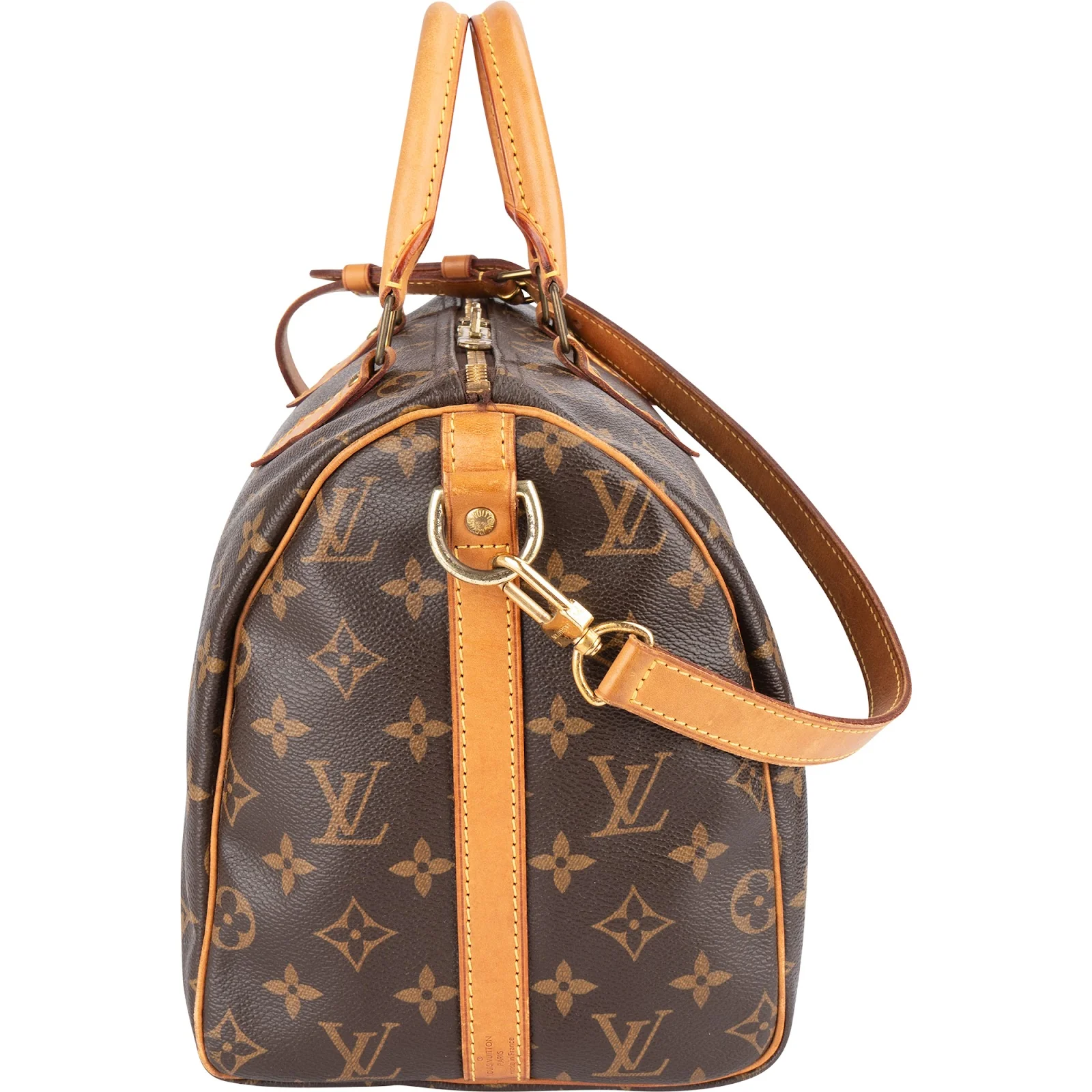 Louis Vuitton Monogram Canvas Speedy 30 Bandoulière Boston Bag