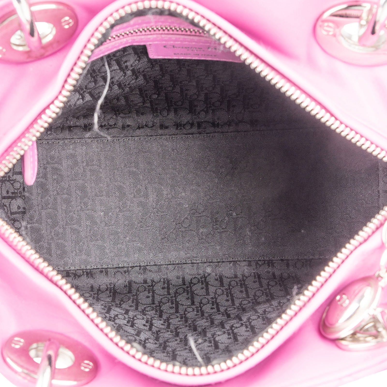 Christian Dior Quilted Leather Lady Dior Handbag