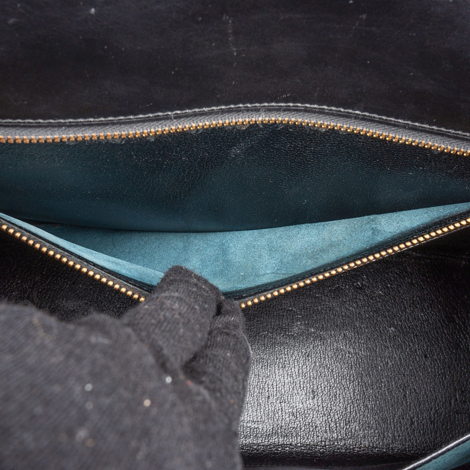 Hermès Noir Boxcalf Kelly 35 Sellier Handbag