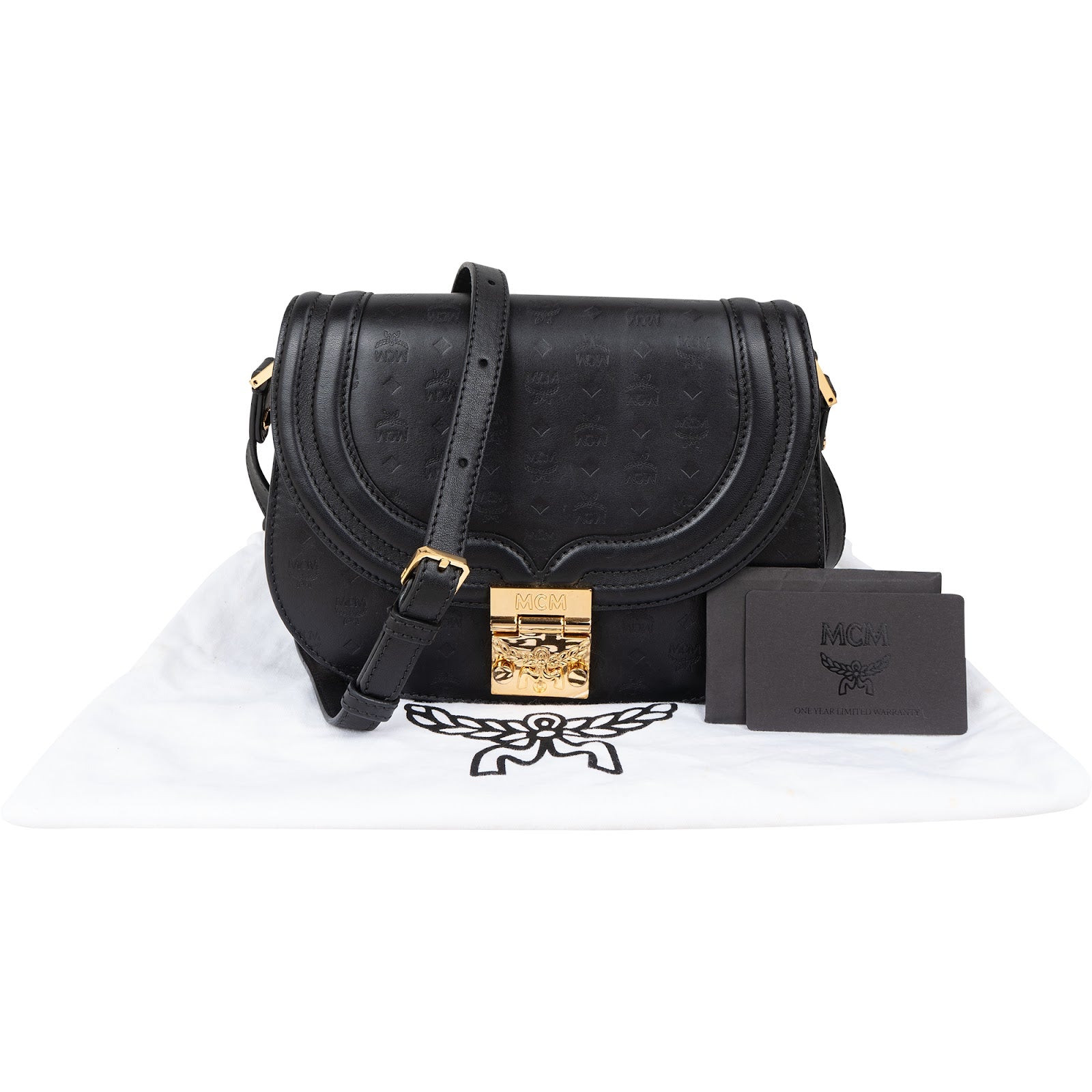 MCM - Patricia Saddle Crossbody Bag