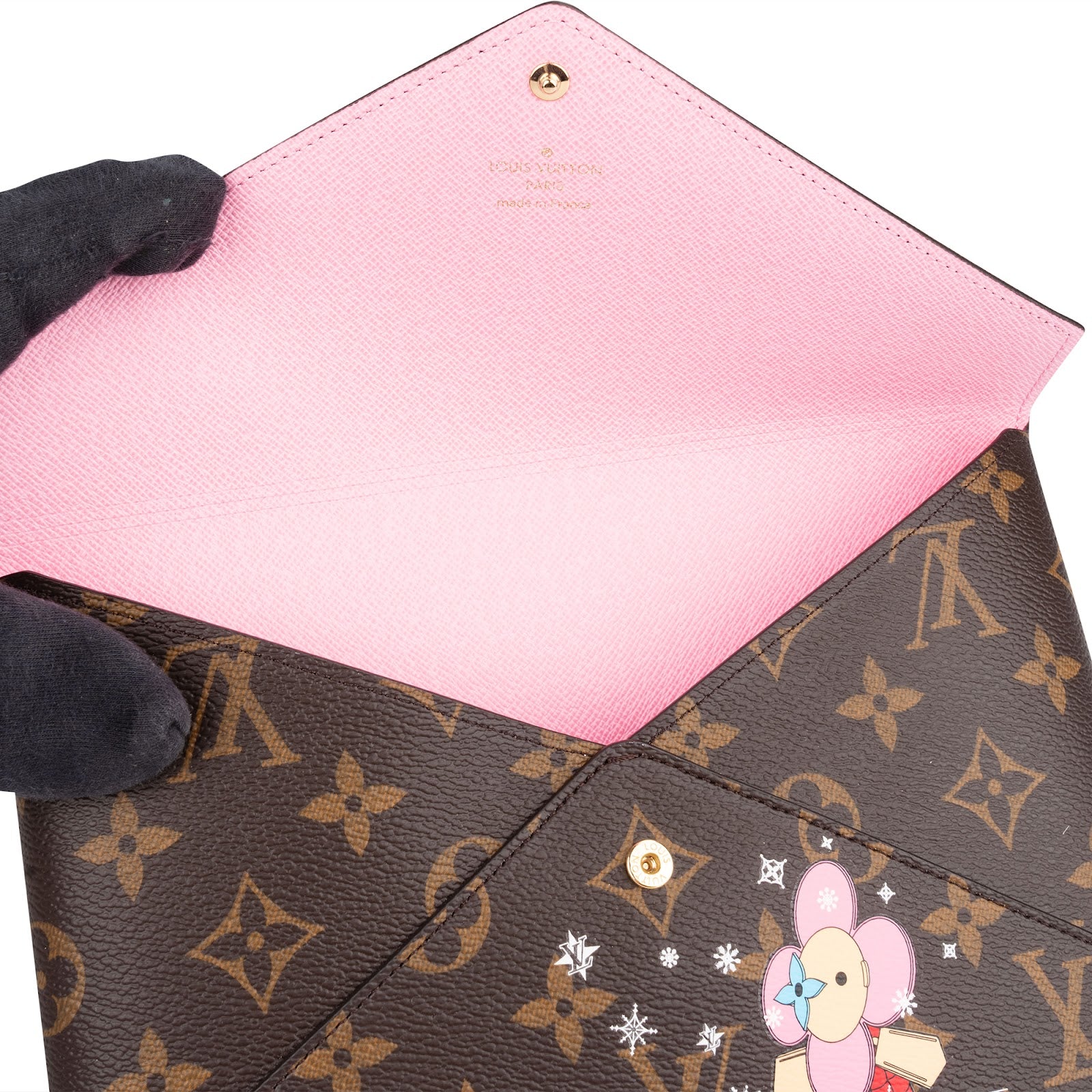 Louis Vuitton Monogram Canvas Limited Xmas Large Pochette Kirigami Clutch