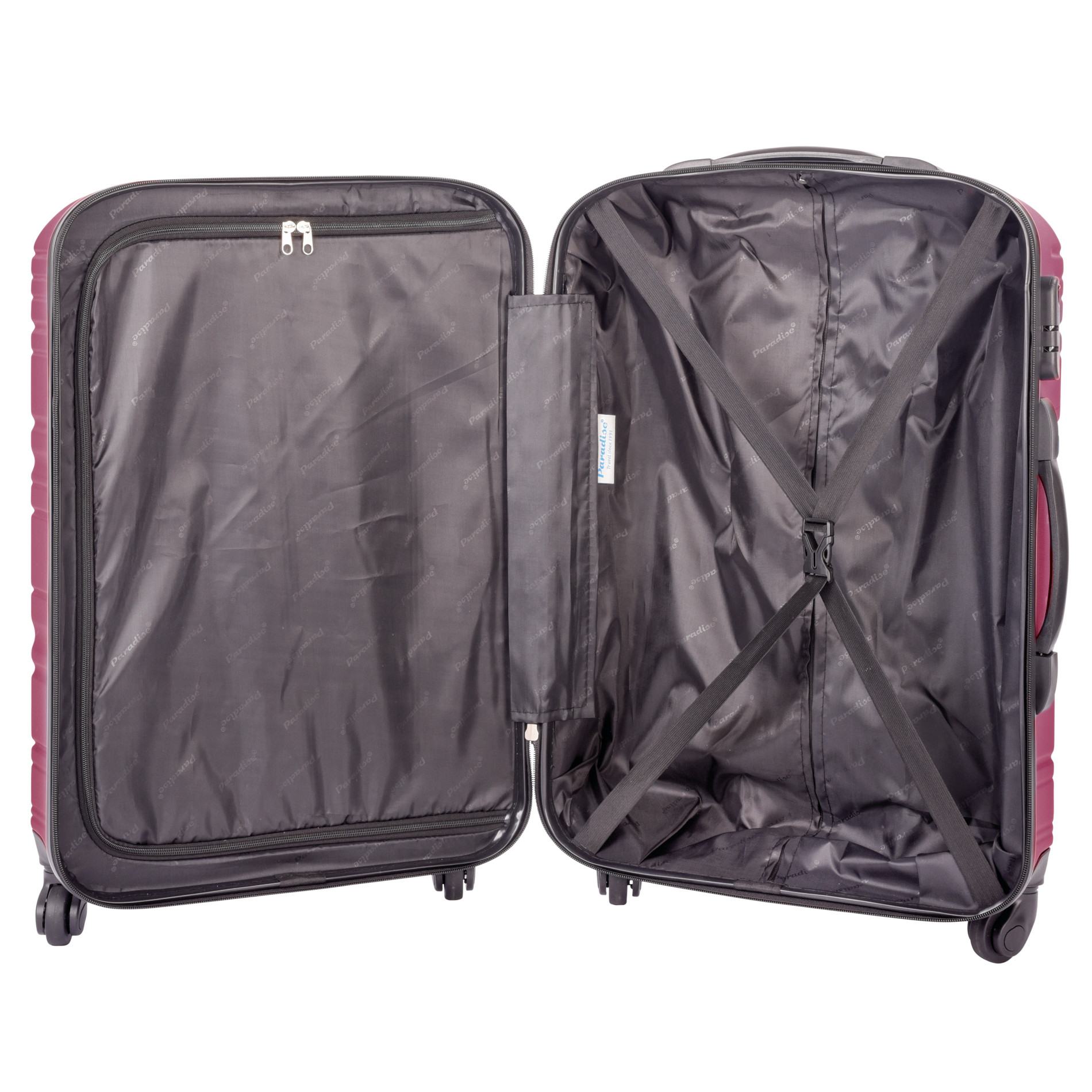 3-tlg. Kofferset SANTIAGO Paradise - beere