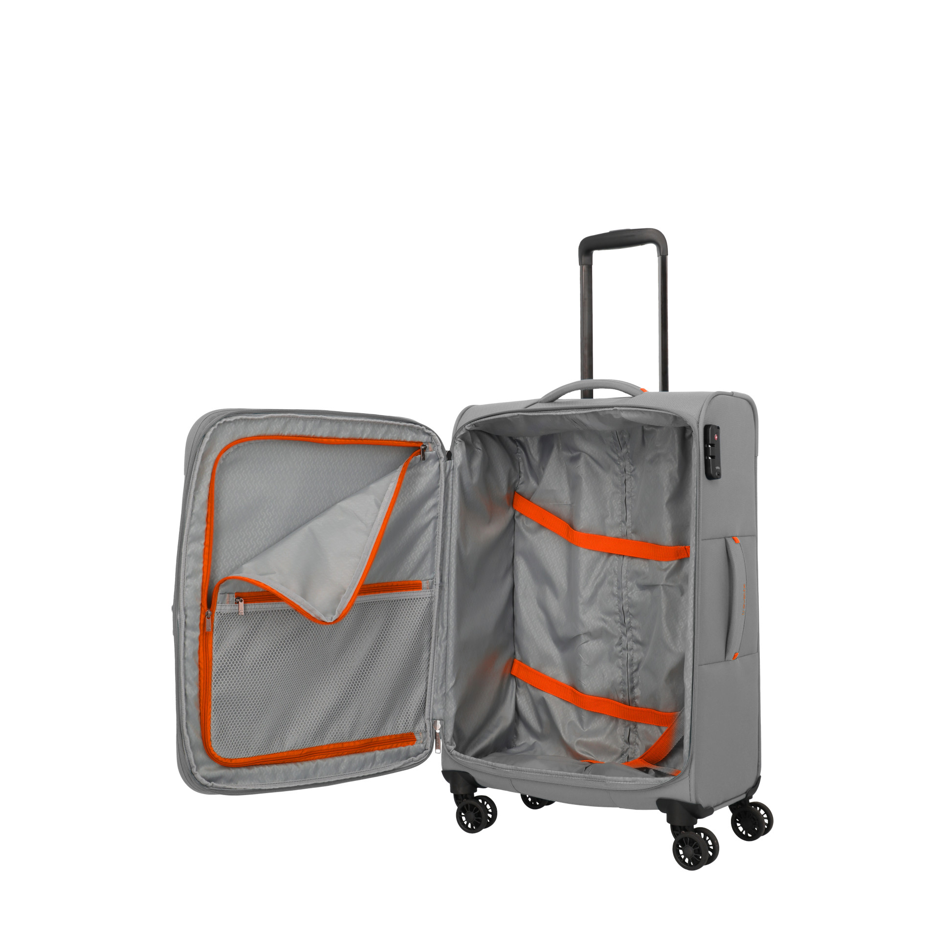 UMBRIA Trolley M (67 cm) erweiterbar - Smoky Grey