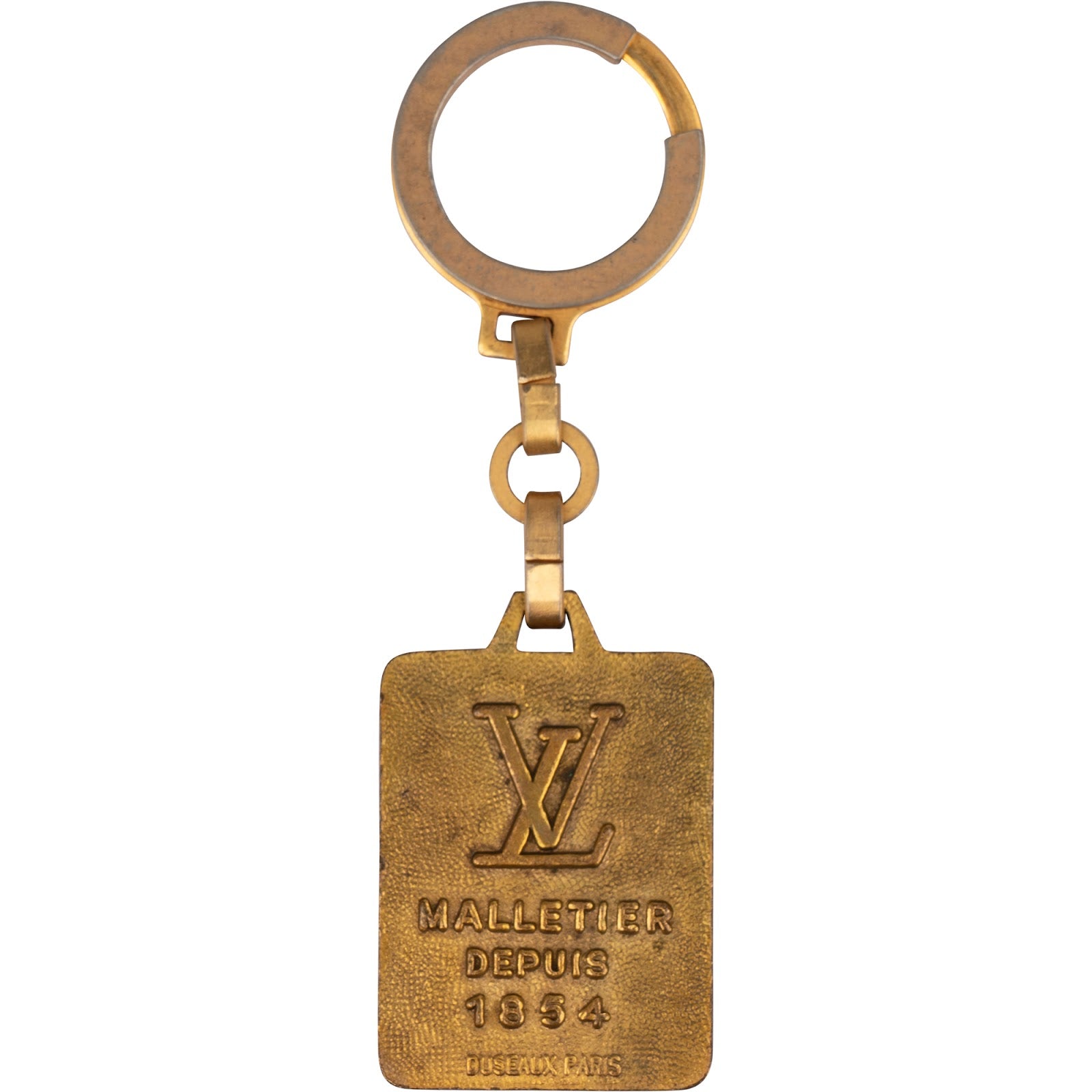 Louis Vuitton - Golden Malletier 1854  Bag Charm