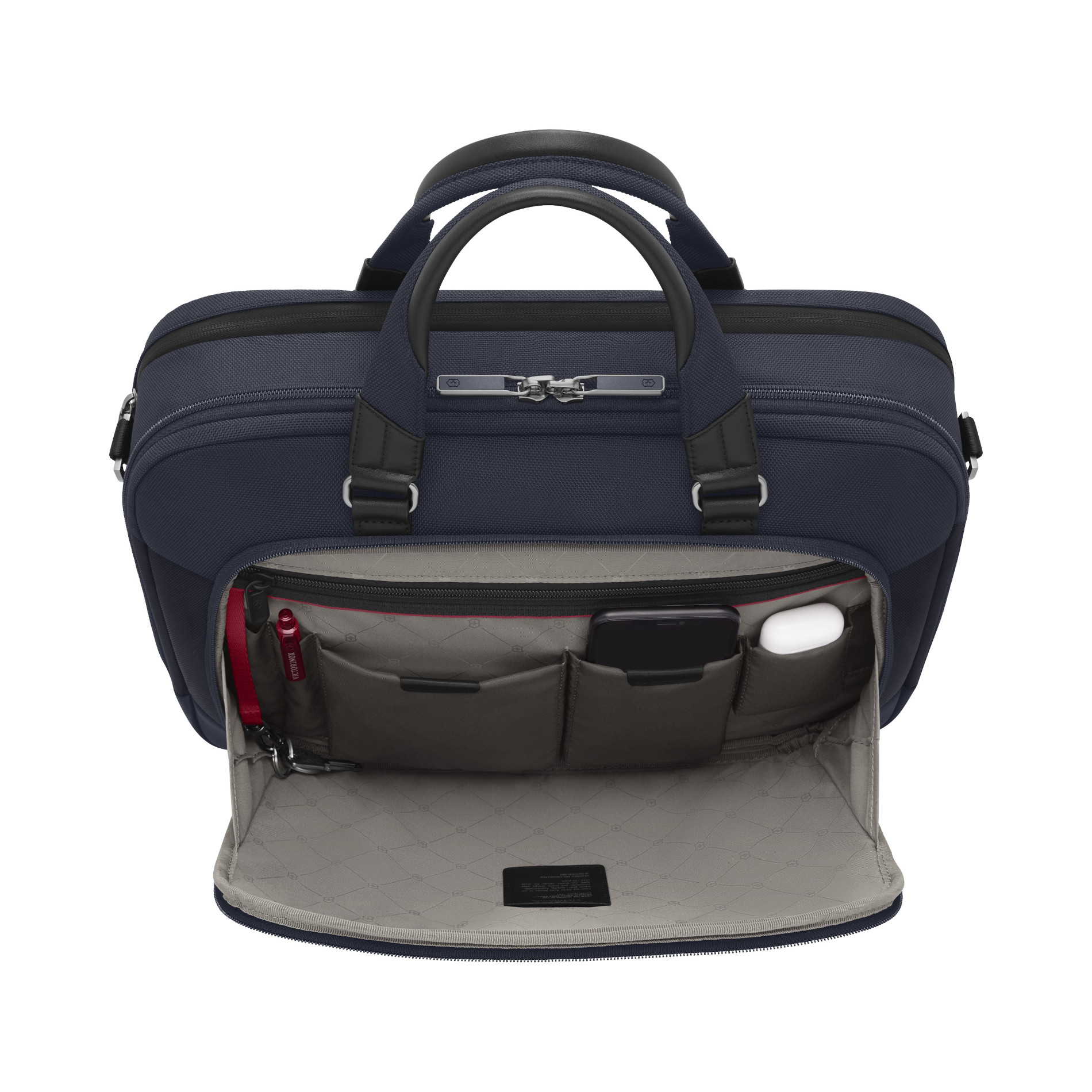 Werks Traveler 7.0 Deluxe Briefcase - Navy Blue