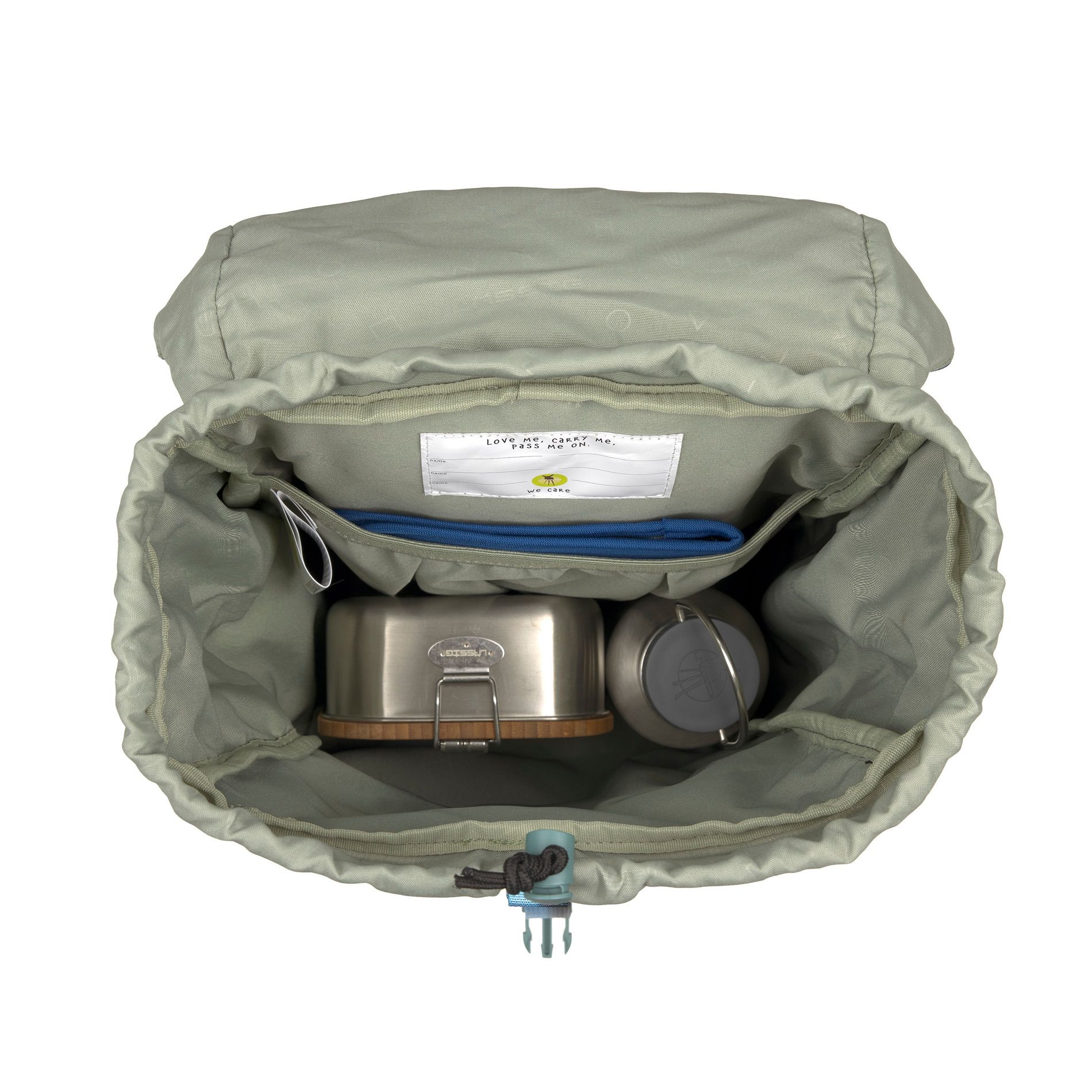 Big Outdoor Backpack Unique - blue/green