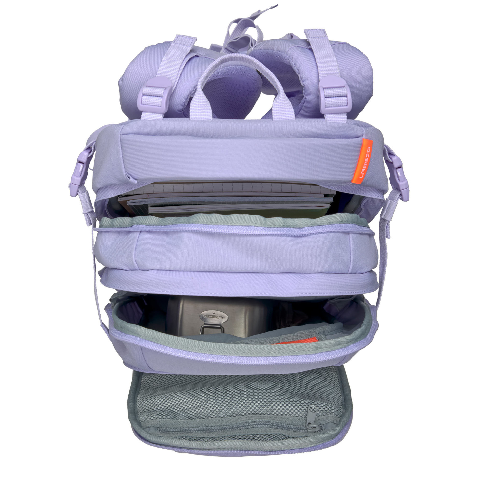 School Backpack Origin Bold - Lavender