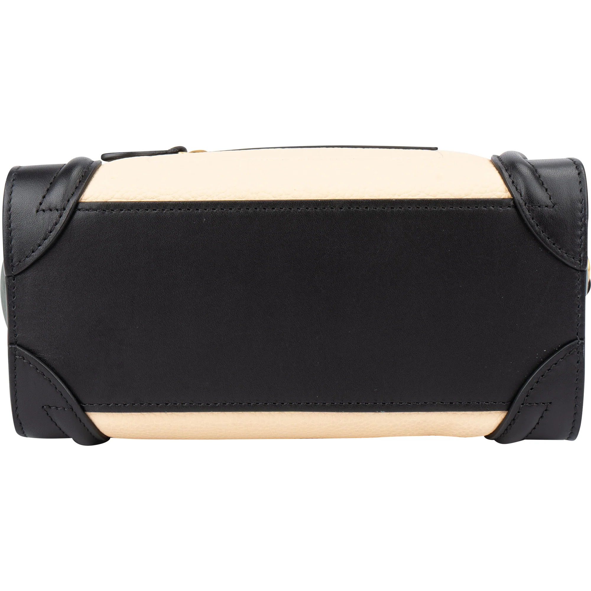 Céline Tricolor Leather Luggage Handbag