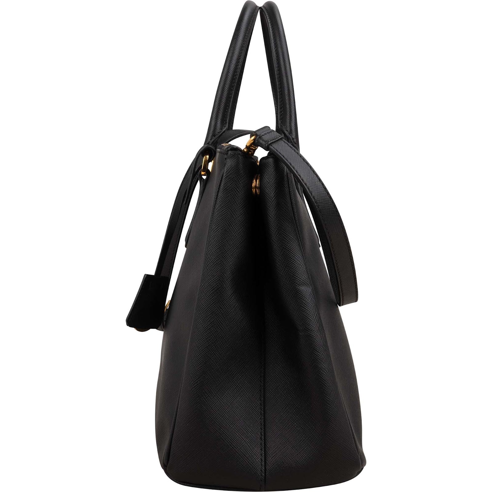 Prada - Galleria Handtasche in Schwarz