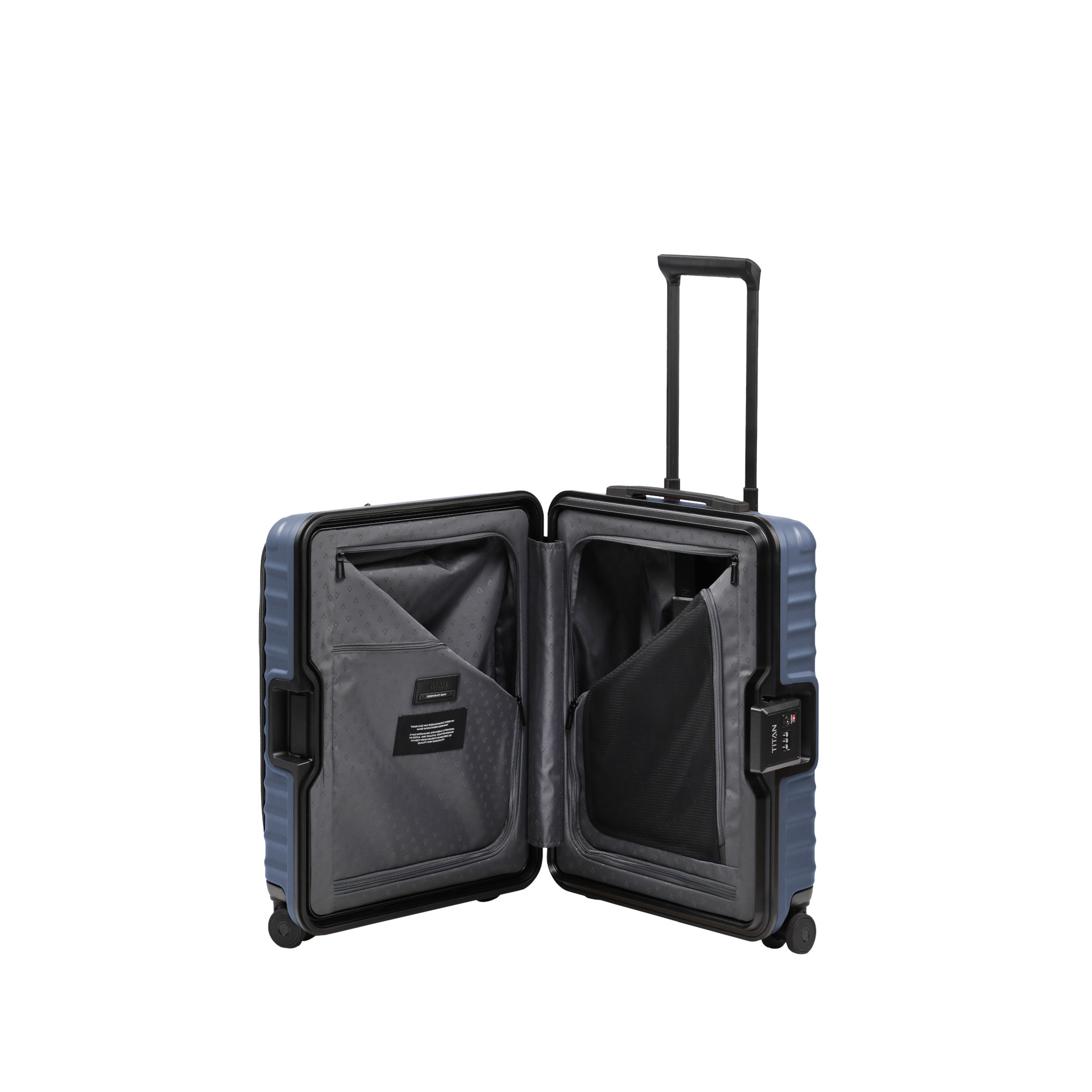 OVERSEAS Handgepäck S mit Vortasche (55 cm) - Midnight blue