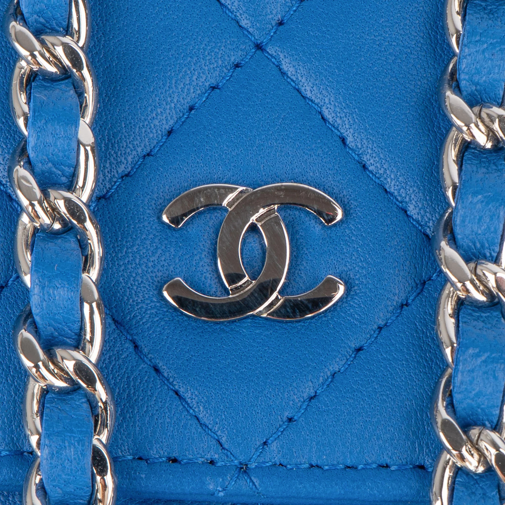 Chanel Quilted Lambskin Wallet On Chain Crossbody Bag