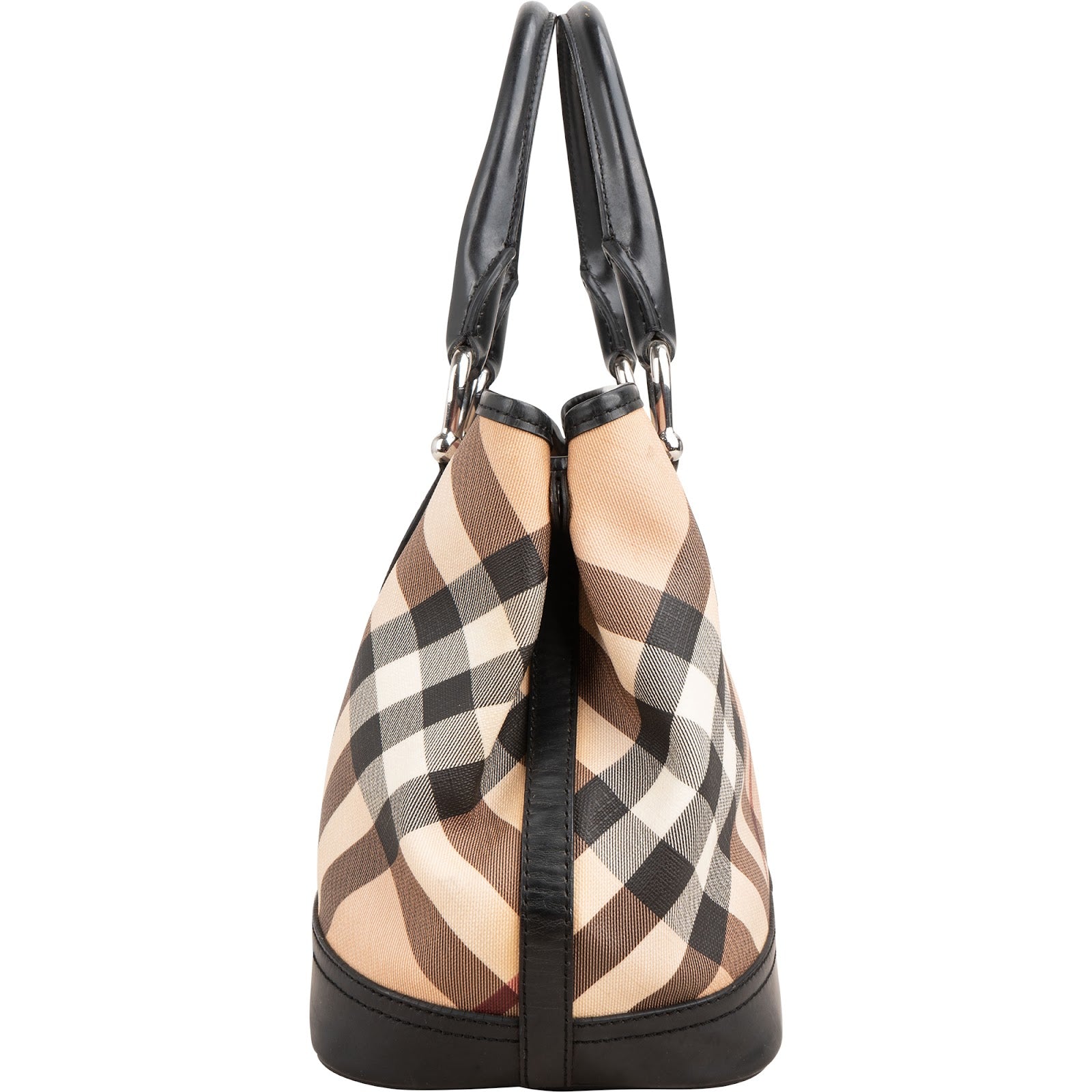 Burberry - Nova-Check Monogram Handbag