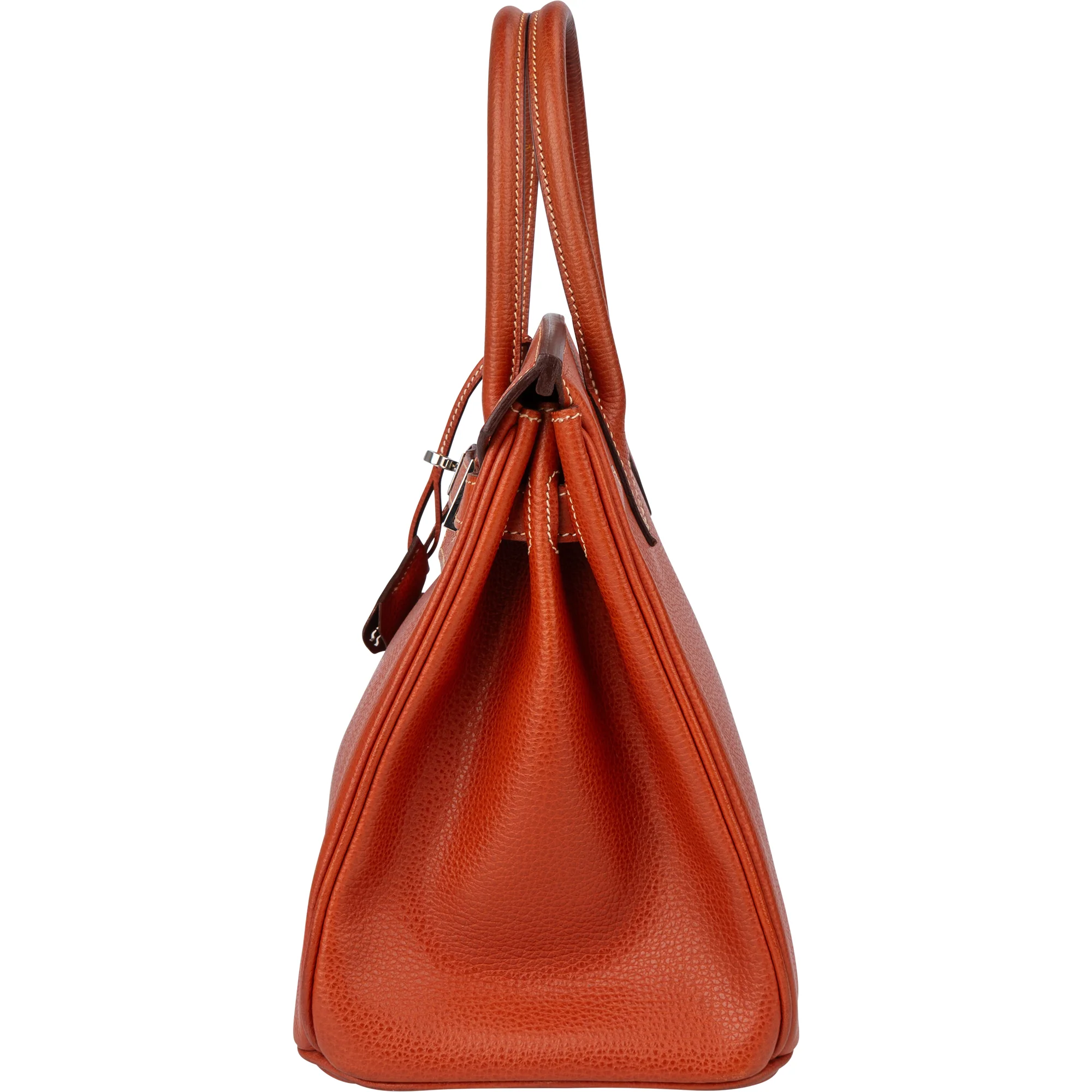 Hermès Birkin 30 Ardennes Leather Palladium Hardware Handbag