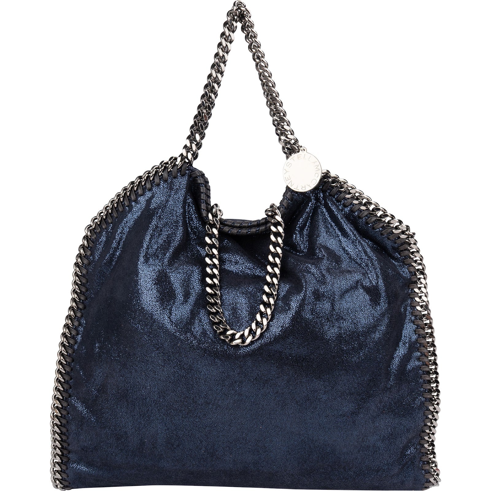 Stella McCartney Shaggy Falabella Fold-Over Shoulder Bag