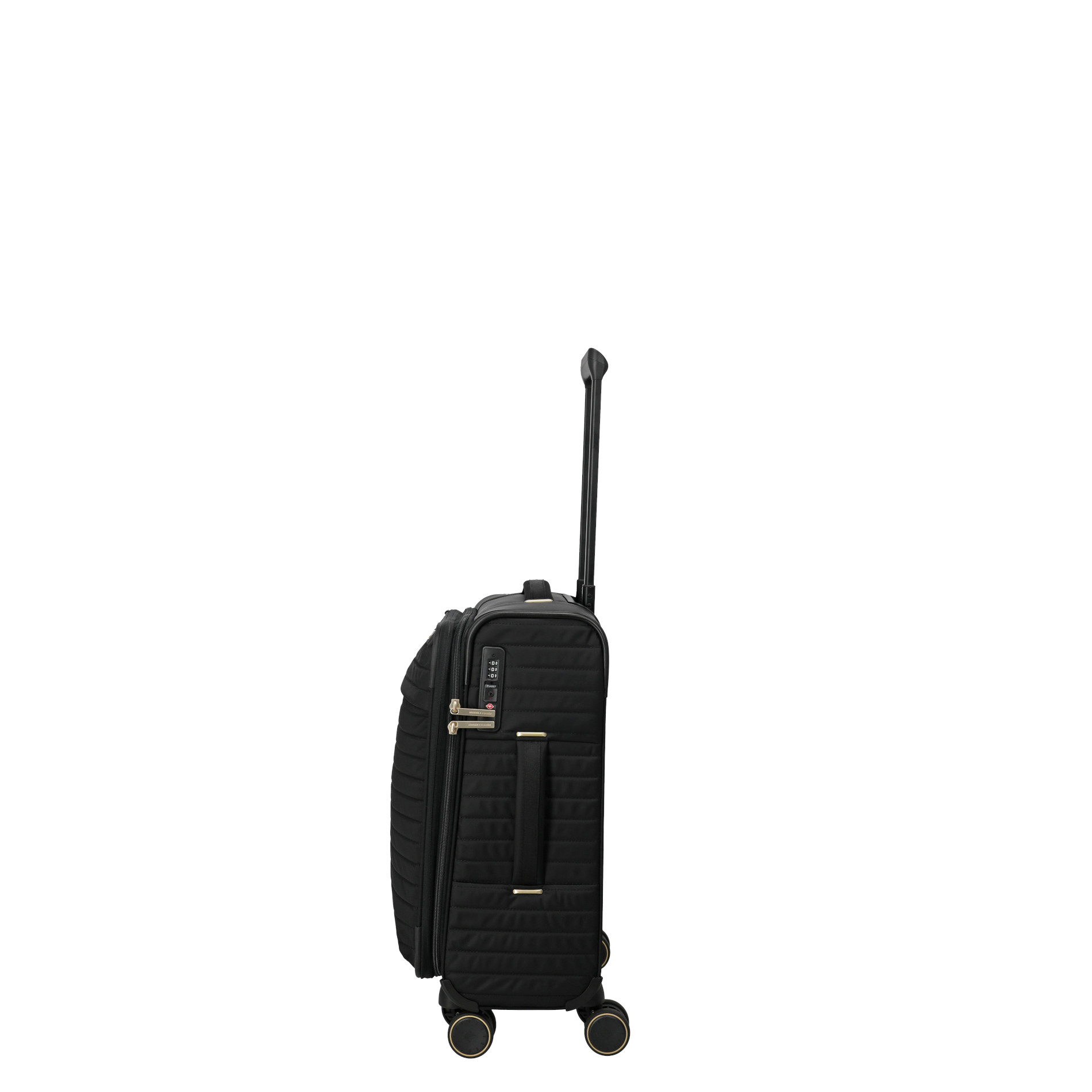 BARBARA STEPP Trolley S (55 cm) erweiterbar - schwarz