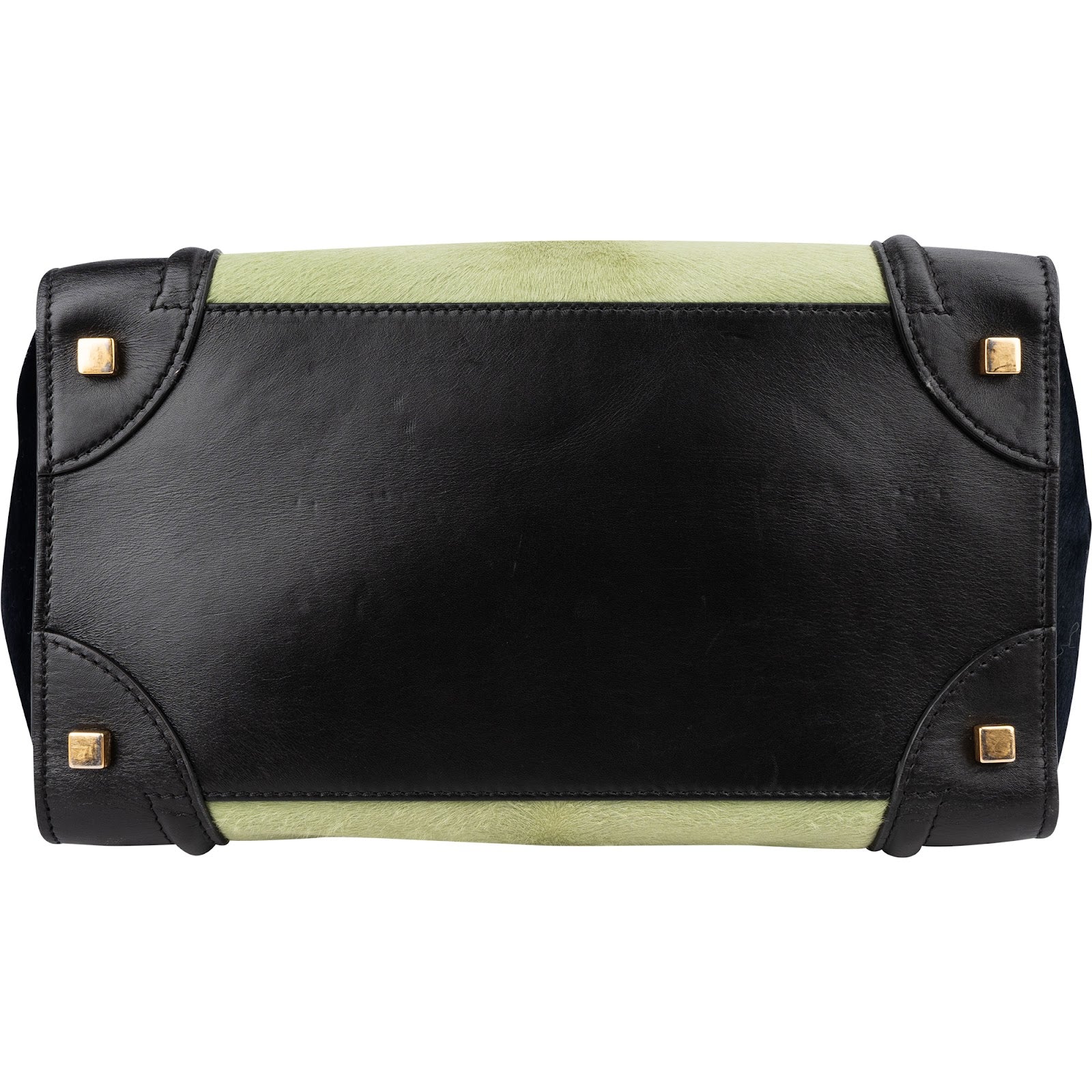 Céline Calf Hair Leather Luggage Handbag