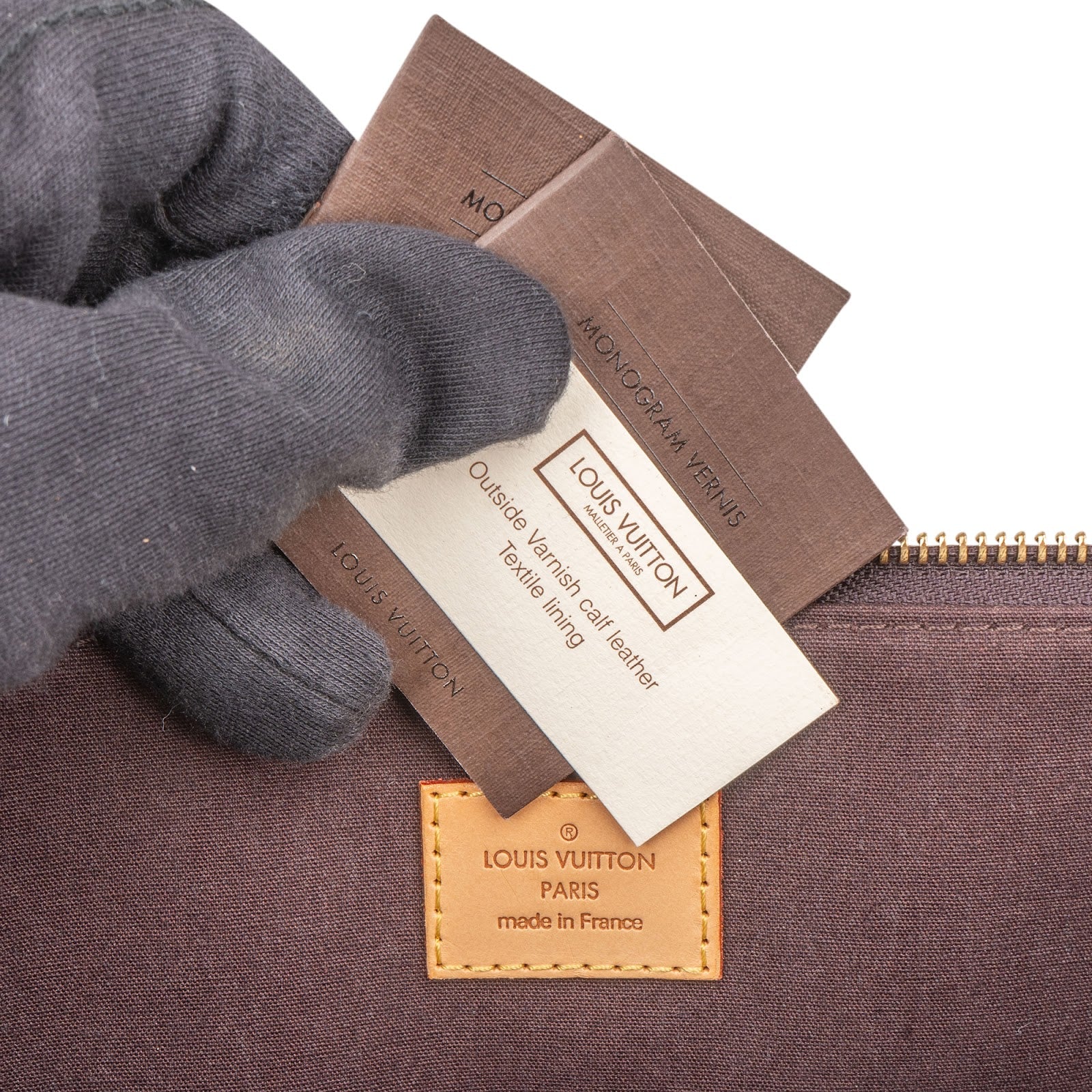 Sac à bandoulière Louis Vuitton Bellevue GM en cuir Monogram Vernis