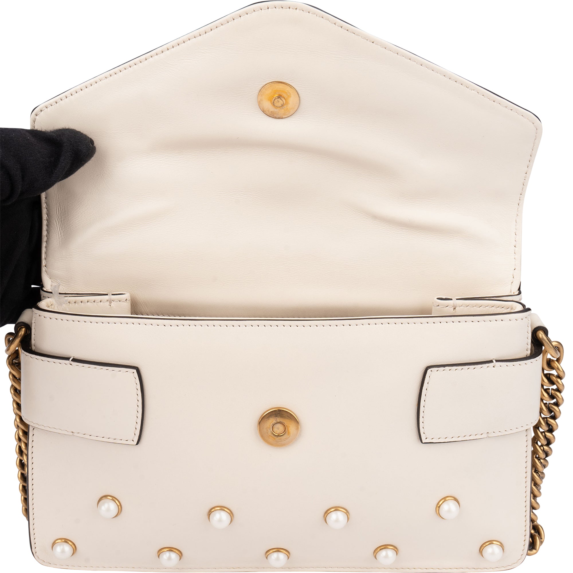 Gucci - Queen Margaret Bee Shoulder Bag