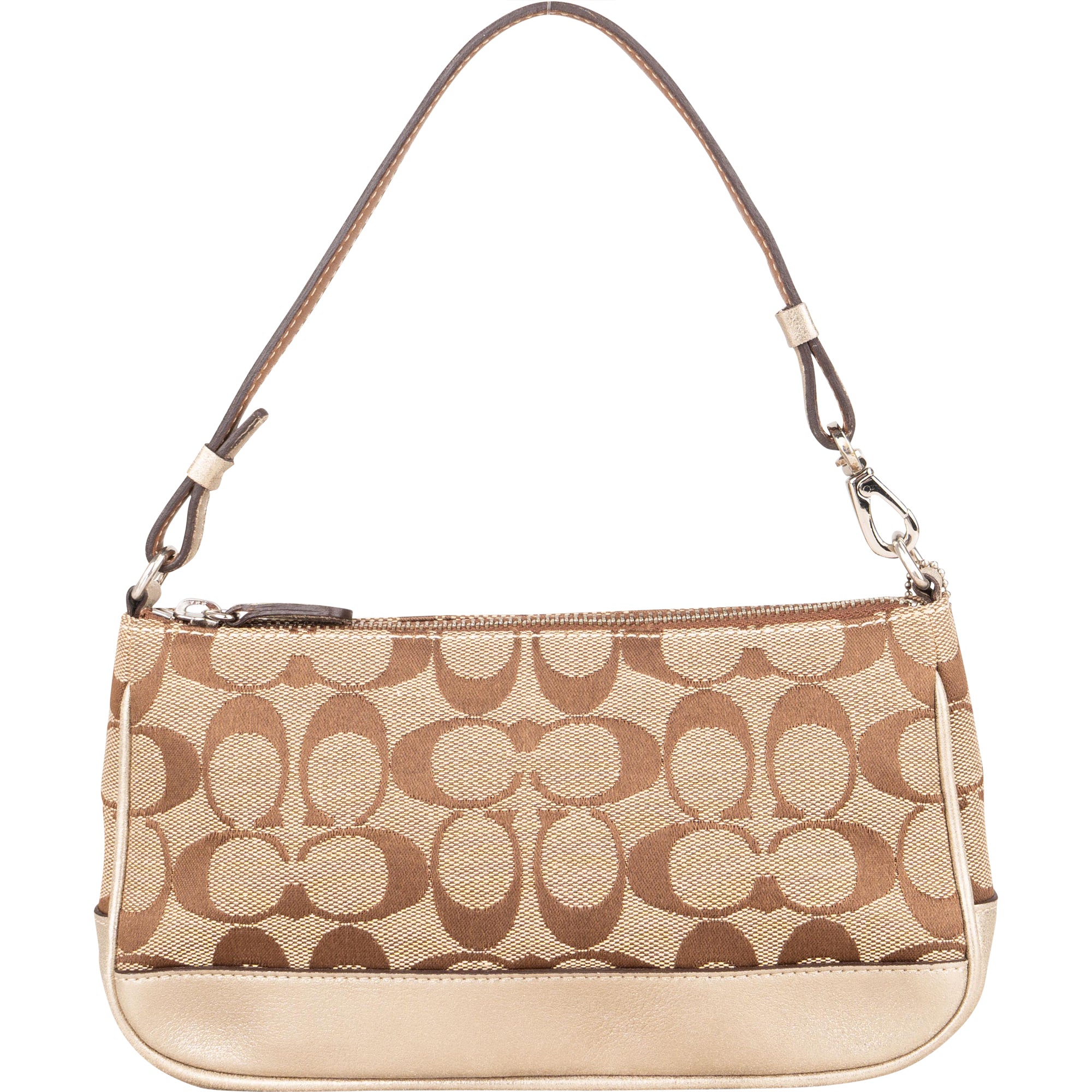 Coach Signature Monogram Handbag
